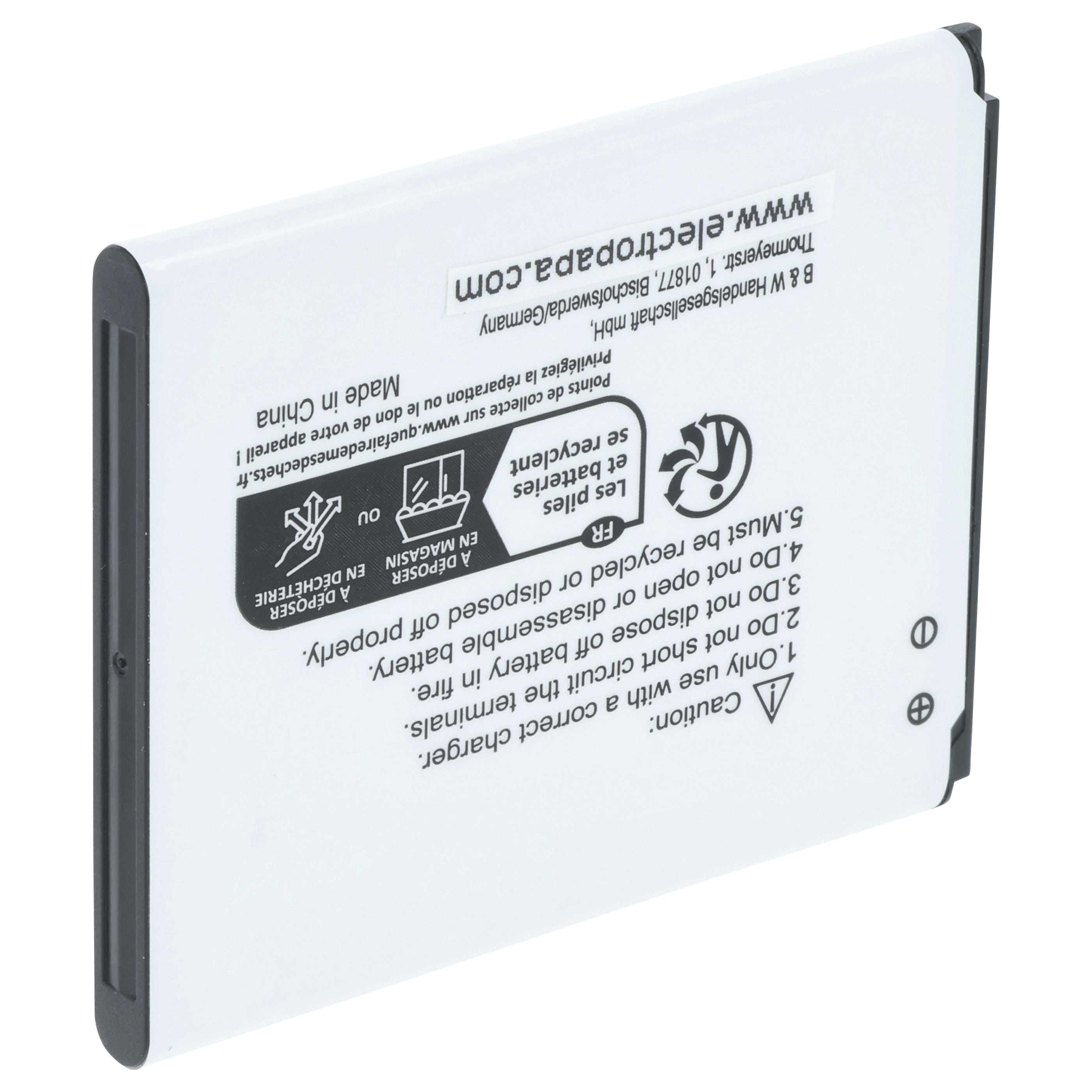 Akumulator do telefonu smartfona zamiennik AT&T EB-L1G6LLK, EB-L1G6LLAGSTA, EB-L1G6LLA - 2100 mAh 3,7 V Li-Ion