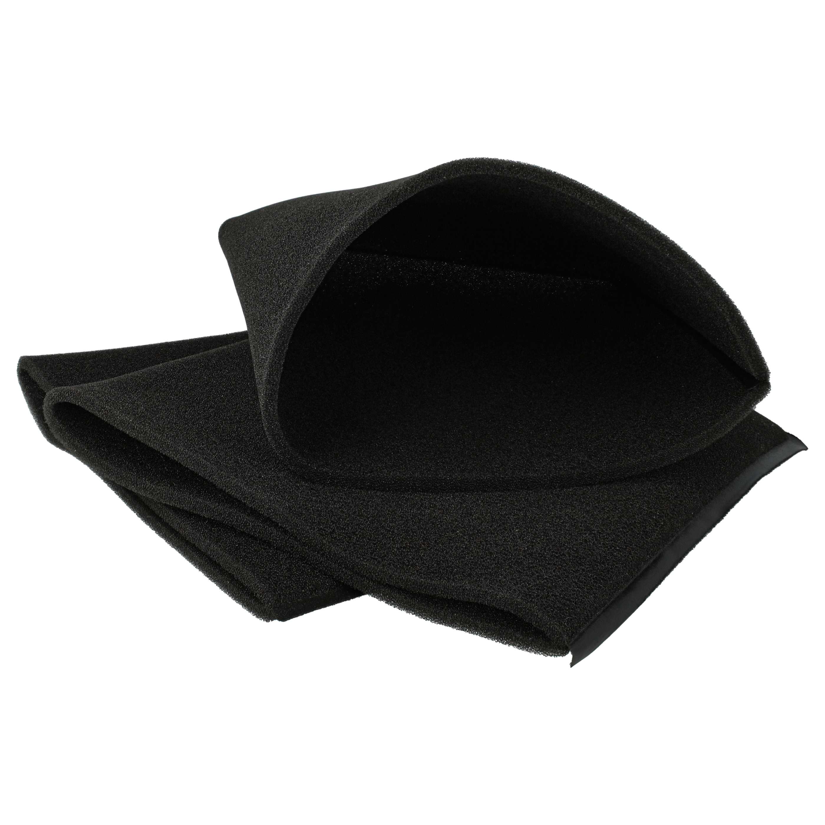 6x Filterfoam filter replaces Parkside 30250100 for Parkside Vacuum Cleaner