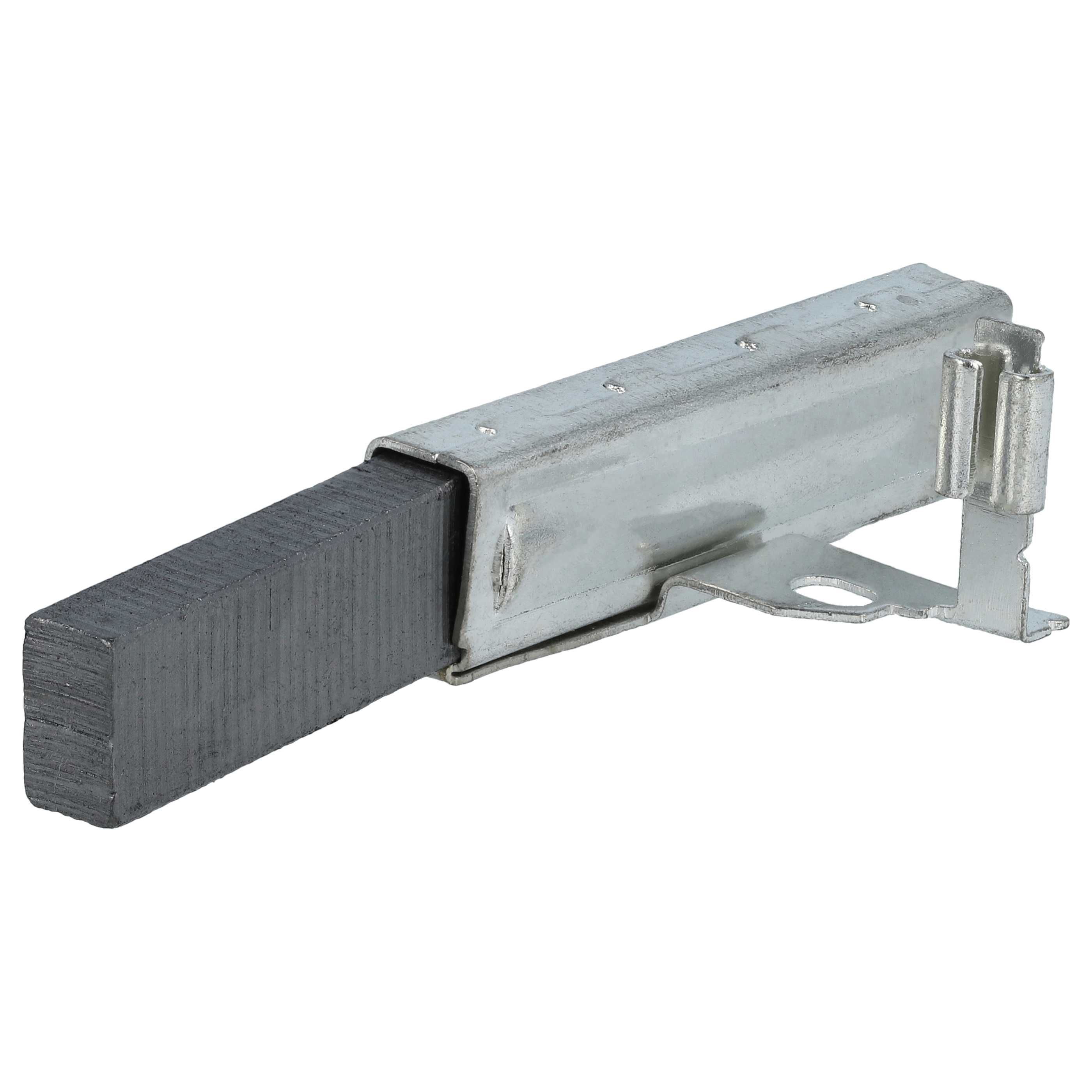 2x Carbon Brush replaces Kärcher 6.610-285.0 for Hako Vacuum Cleaner etc., 6.3 x 14 x 32mm