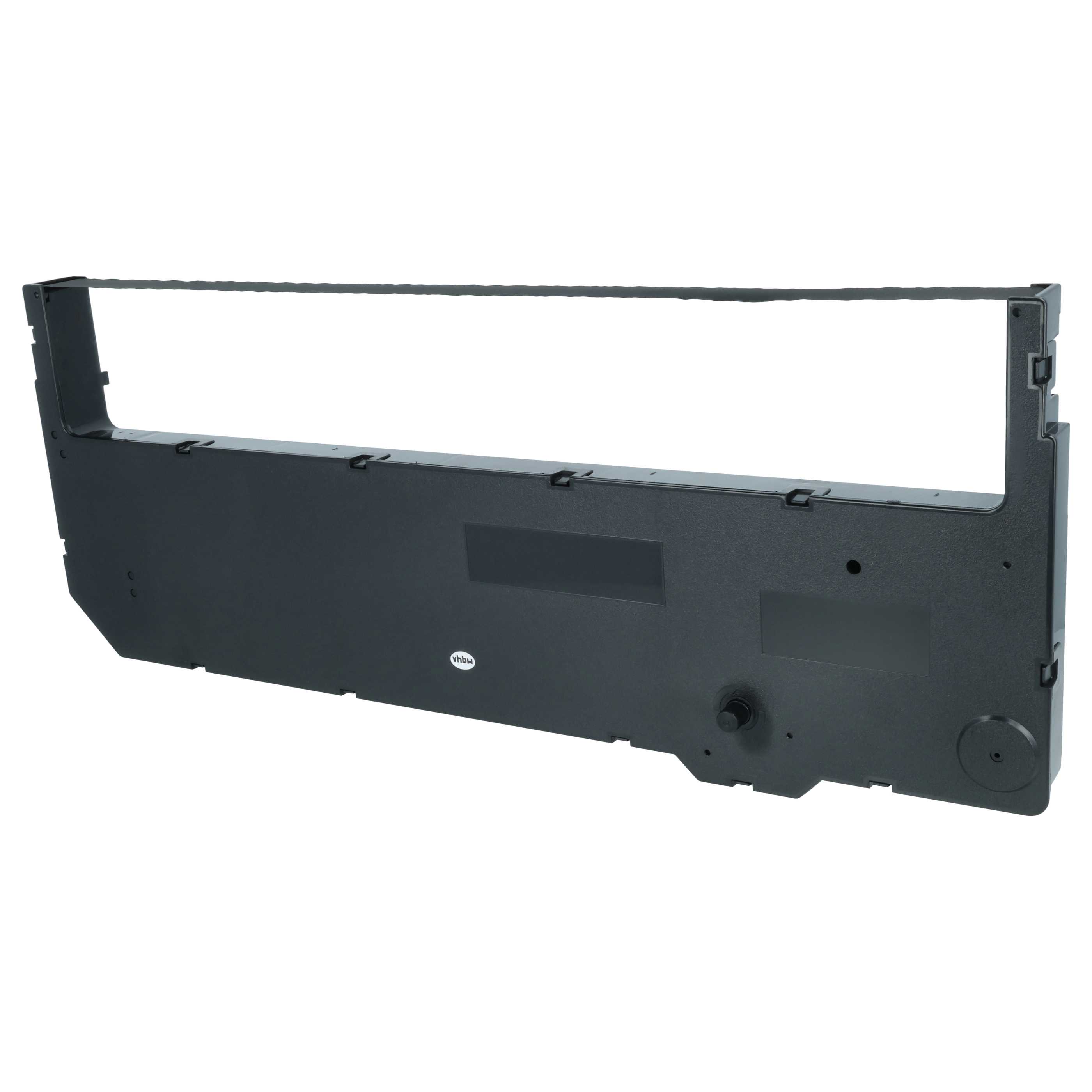 Ink Ribbon replaces Tally Genicom 80296 for Dot Matrix, Receipt Printer - Black