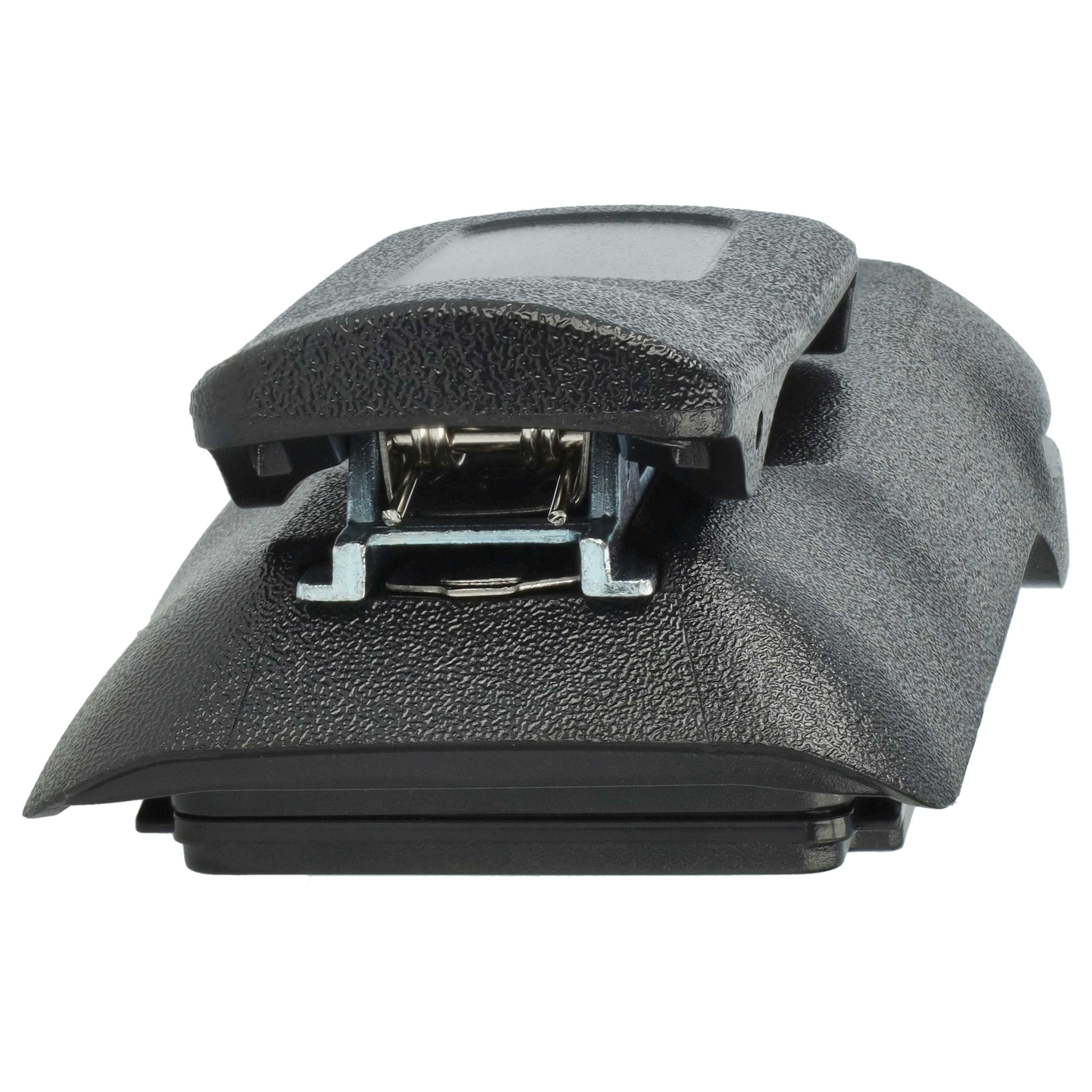 Radio 2x Battery replaces Motorola PMNN4600A, PMNN4598A - 2600 mAh 7.4 V Li-Ion + Belt Clip