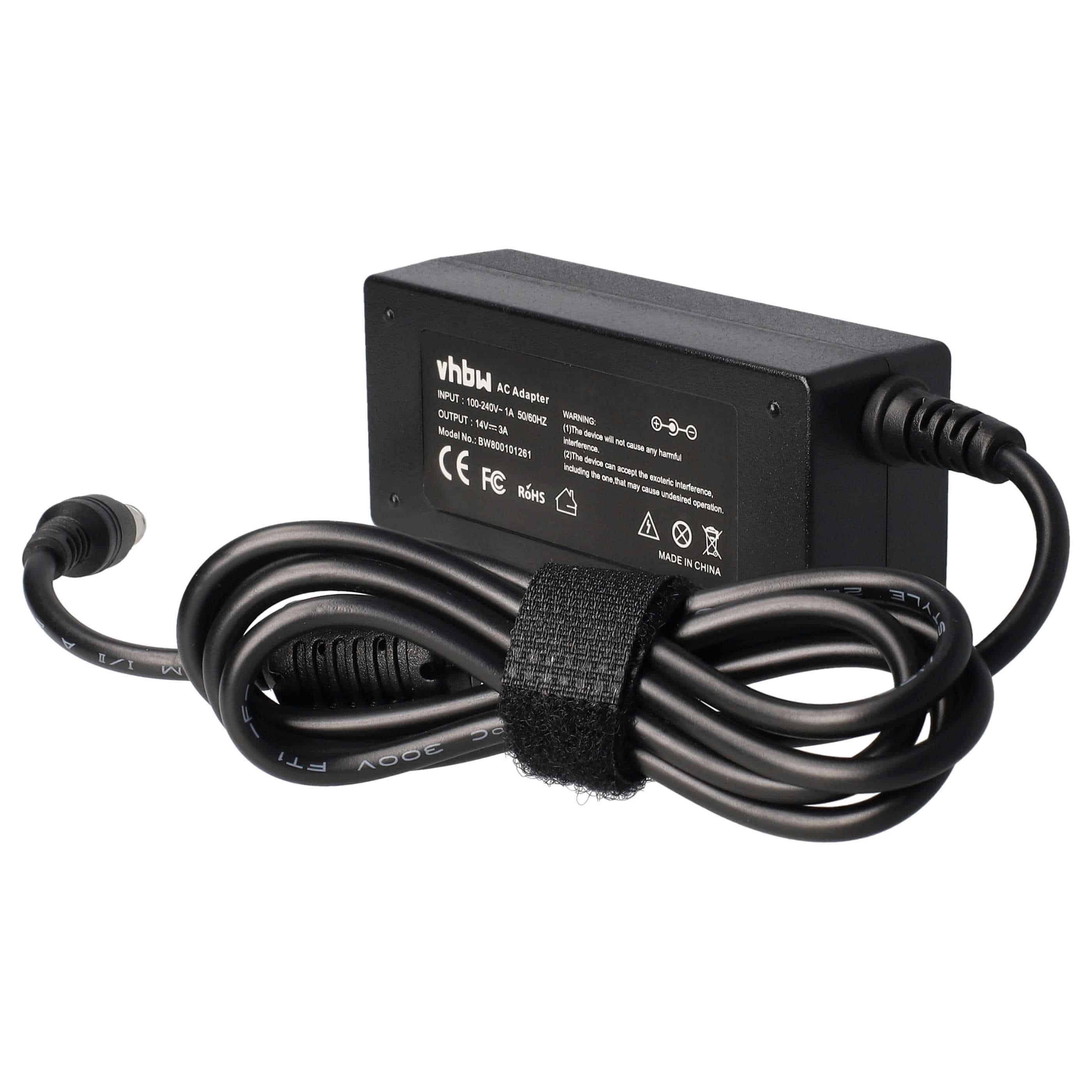 Mains Power Adapter replaces Samsung AD-3014, 14030GPCN, A3014VE for DellNotebook etc. - 200 cm, 42 W