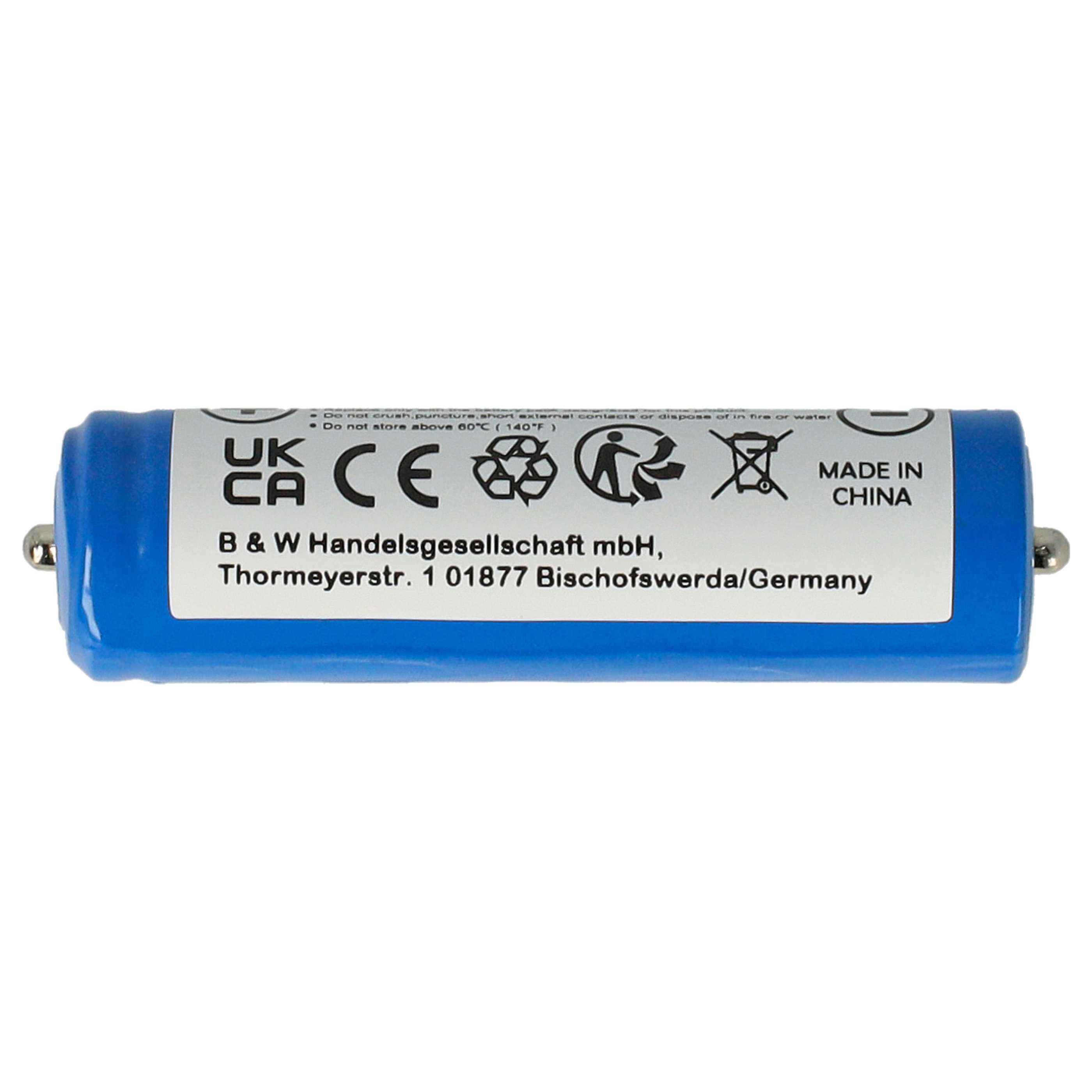 Rasierer-Akku (2 Stück) als Ersatz für Braun 67030924, 67030718, 7030924, 81489177 - 680mAh 3,7V Li-Ion