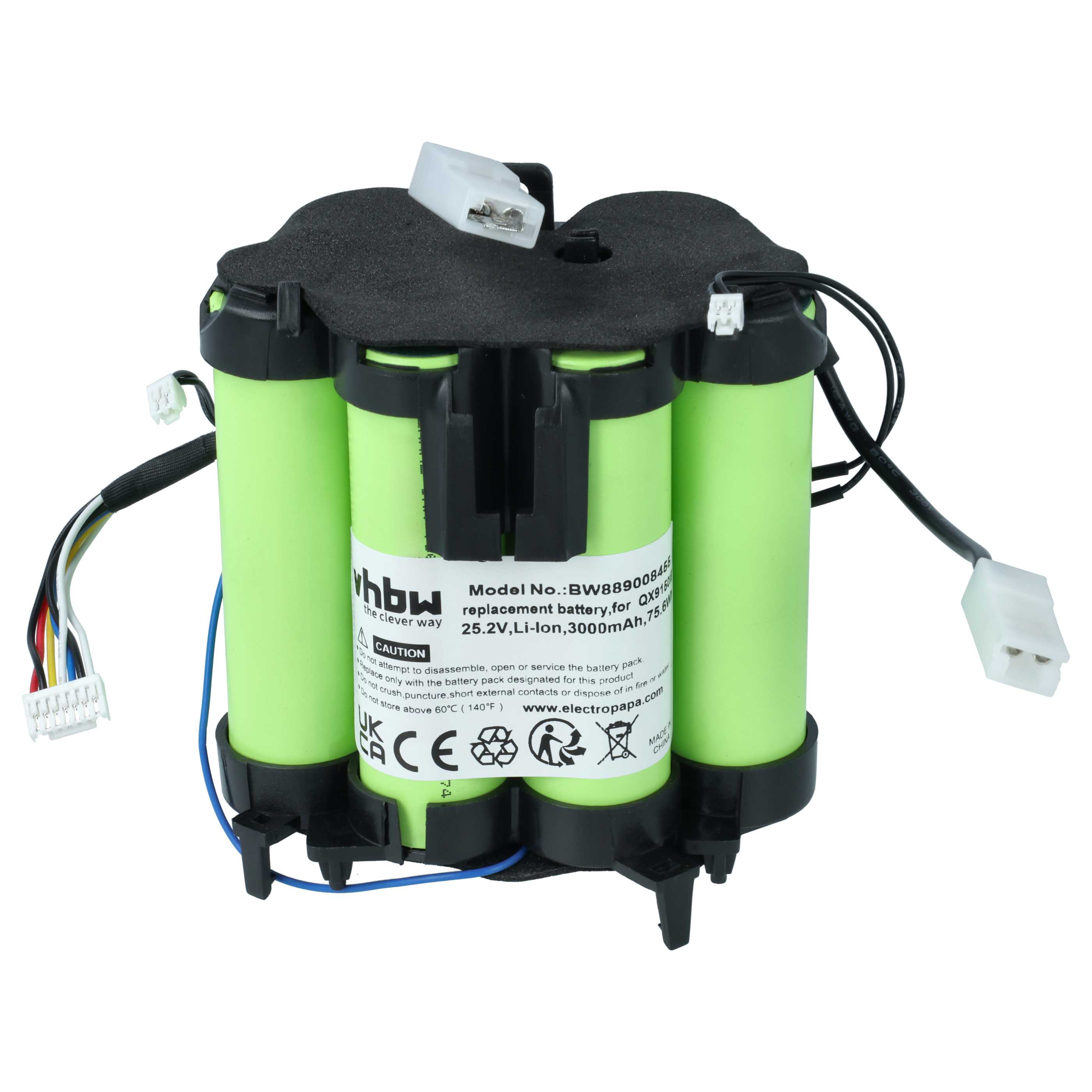 Akumulator do odkurzacza AEG zamiennik AEG 4055542544, 4055478301, 140231463013 - 3000mAh 25,2V Li-Ion
