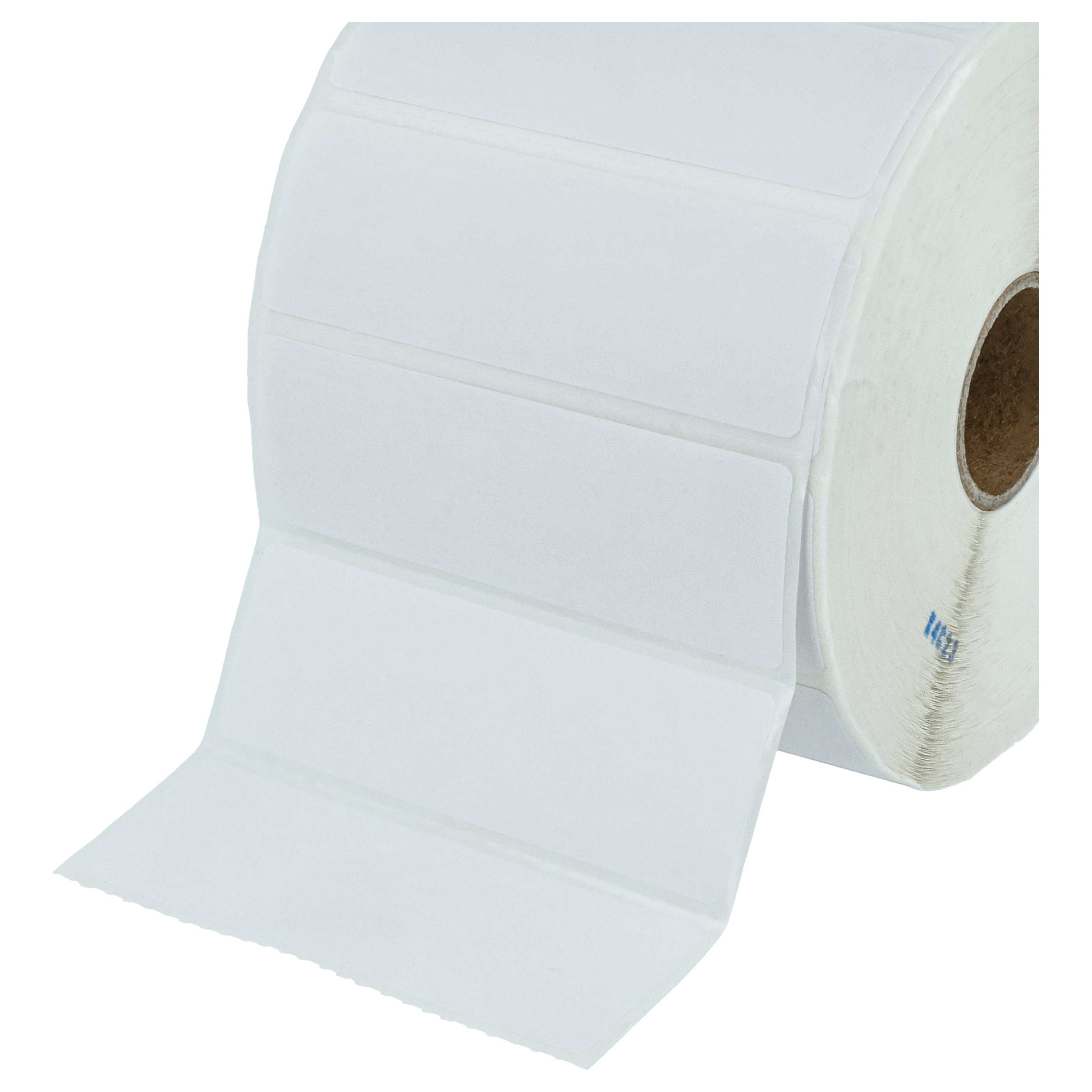 Etiketten für Toshiba Etikettendrucker - Selbstklebend 25,4mm x 76,2mm
