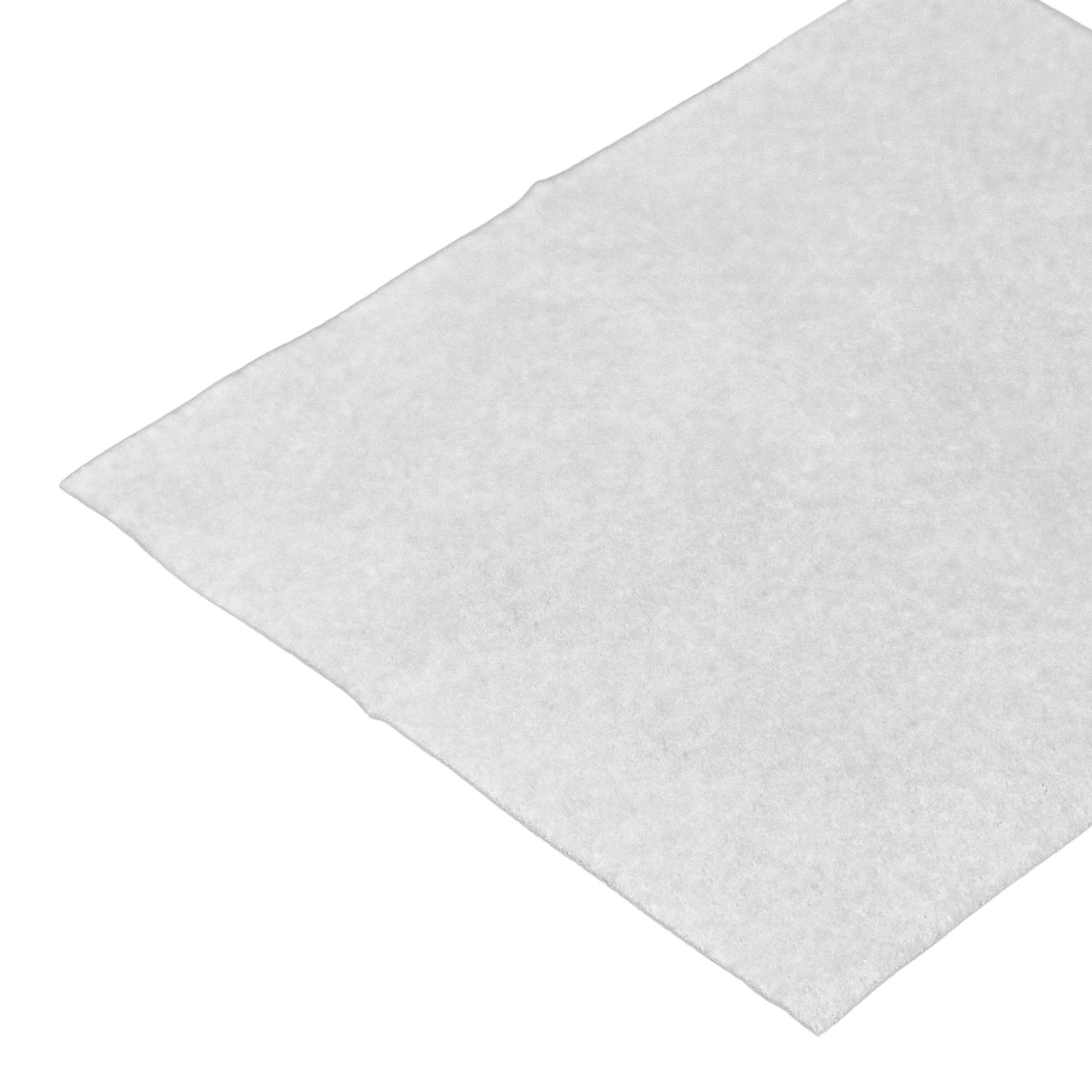 5x Universal Filter Sleeve suitable for Vacuum Cleaner - Cut-to-Size, White