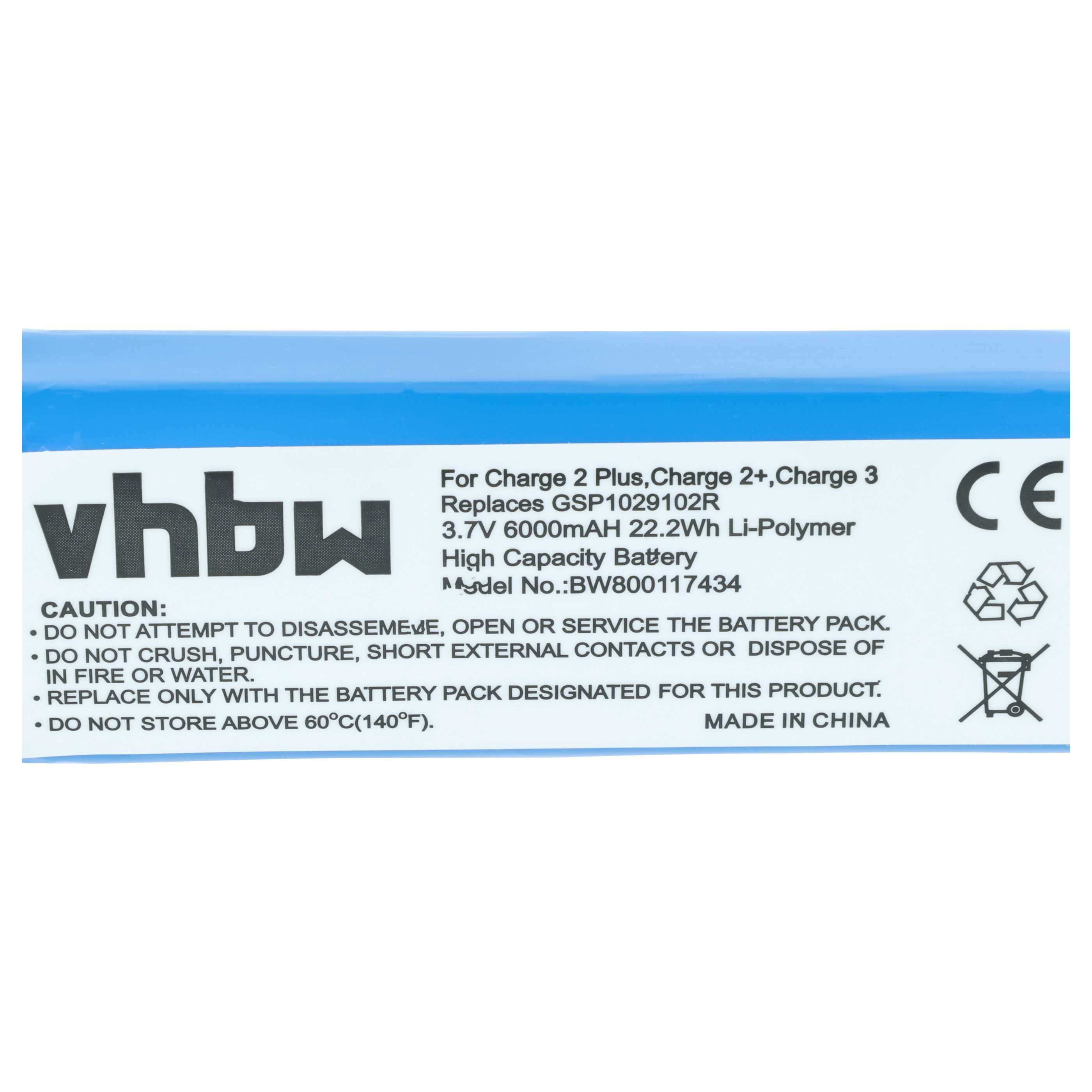 Akumulator do głośnika zamiennik JBL GSP1029102R - LiPo 6000mAh
