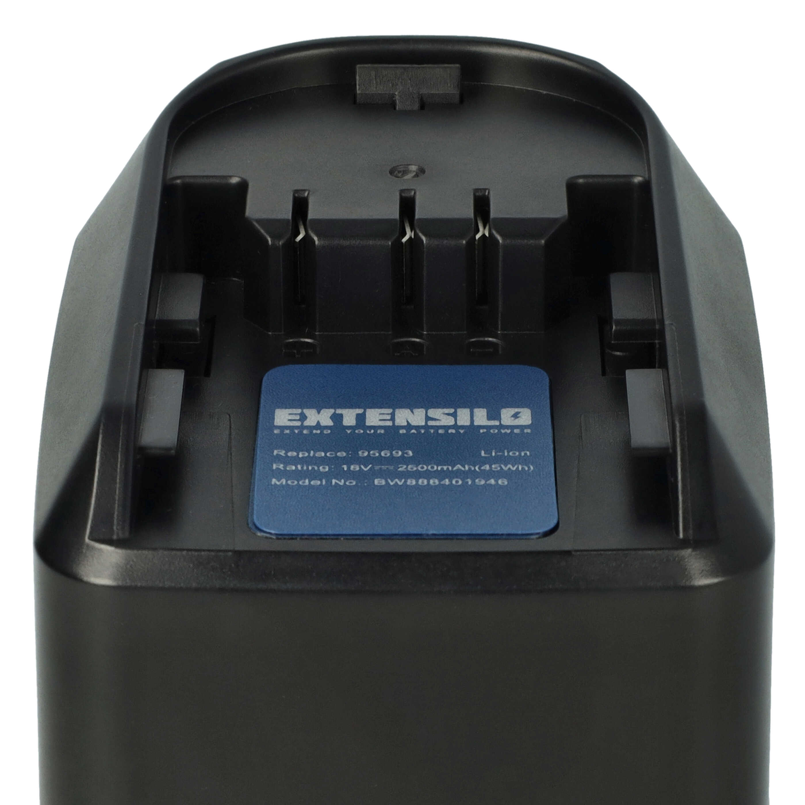 Battery replaces Güde 95149, 95690, 95148, 58104, 58106, 58100 Electric Power Tool - 2000 mAh, 18 V, Li-Ion
