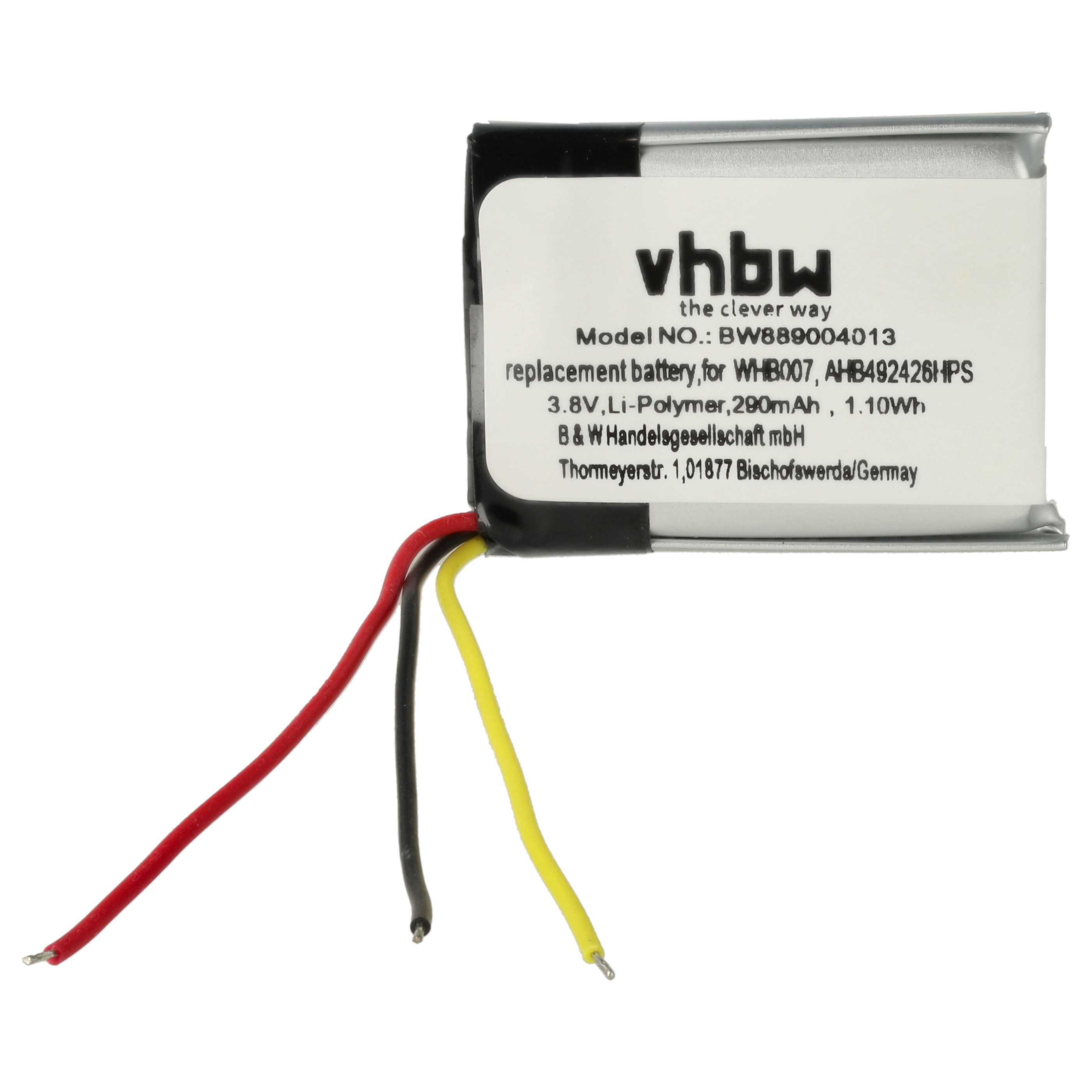 Akumulator do słuchawek bezprzewodowych Jabra - 290 mAh 3,8 V Li-Ion