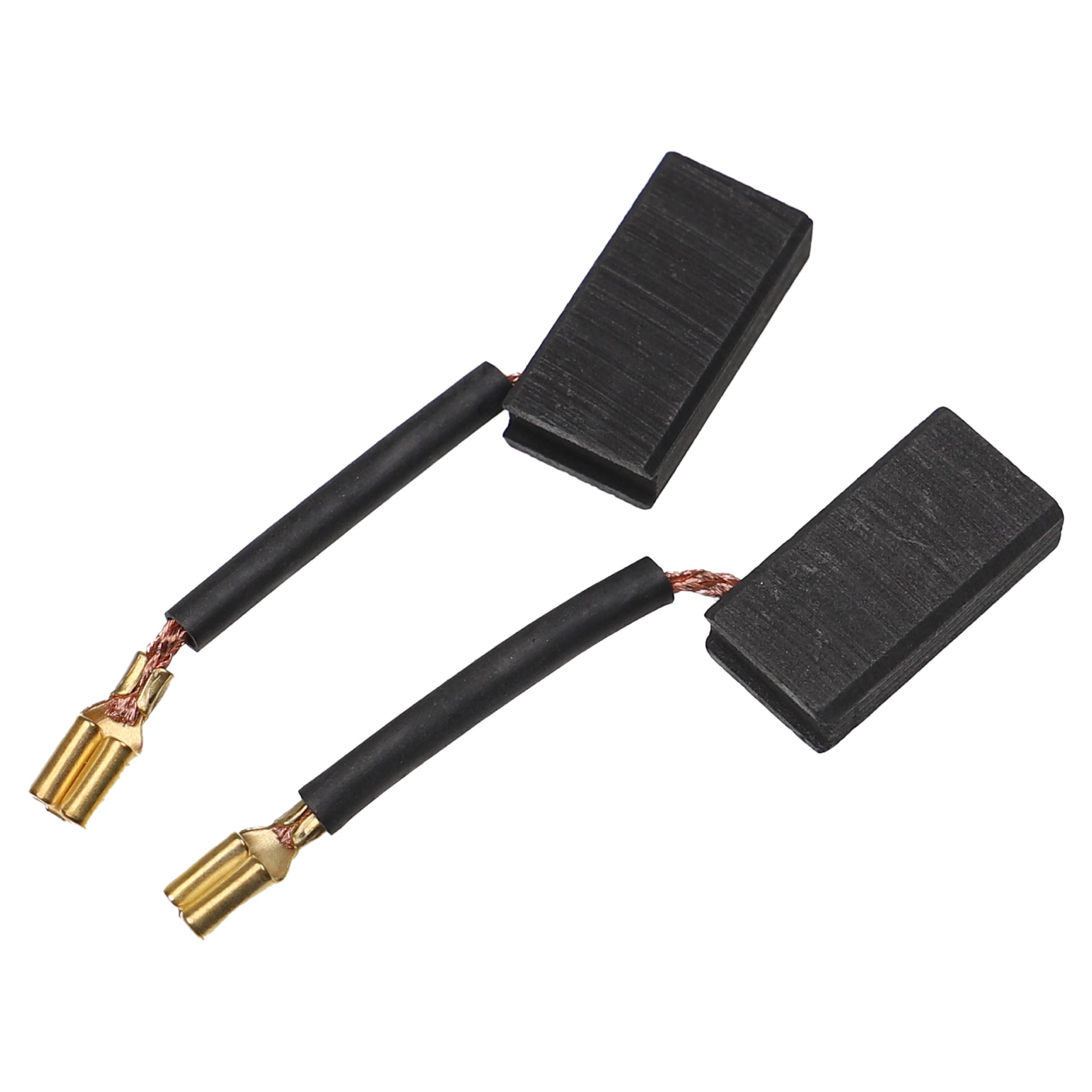 2x Carbon Brush as Replacement for Berner 584429-00 Electric Power Tools, 5.2 x 9.5 x 18mm