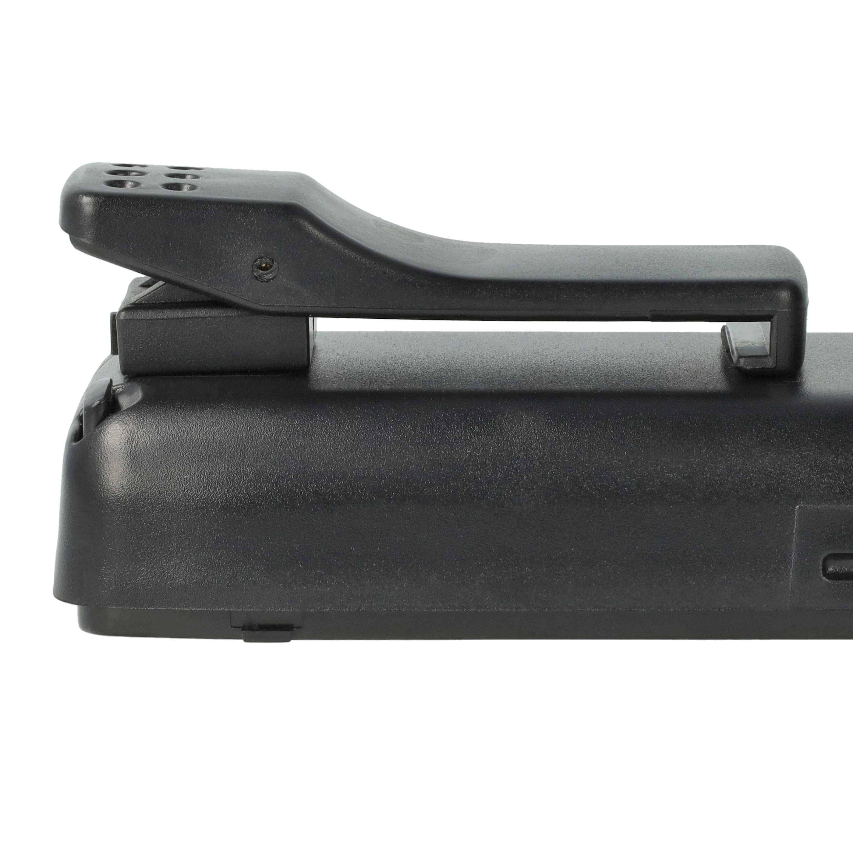 Radio 2x Battery replaces FNB-41, FNB-40 - 1000 mAh 7.4 V NiMH + Belt Clip