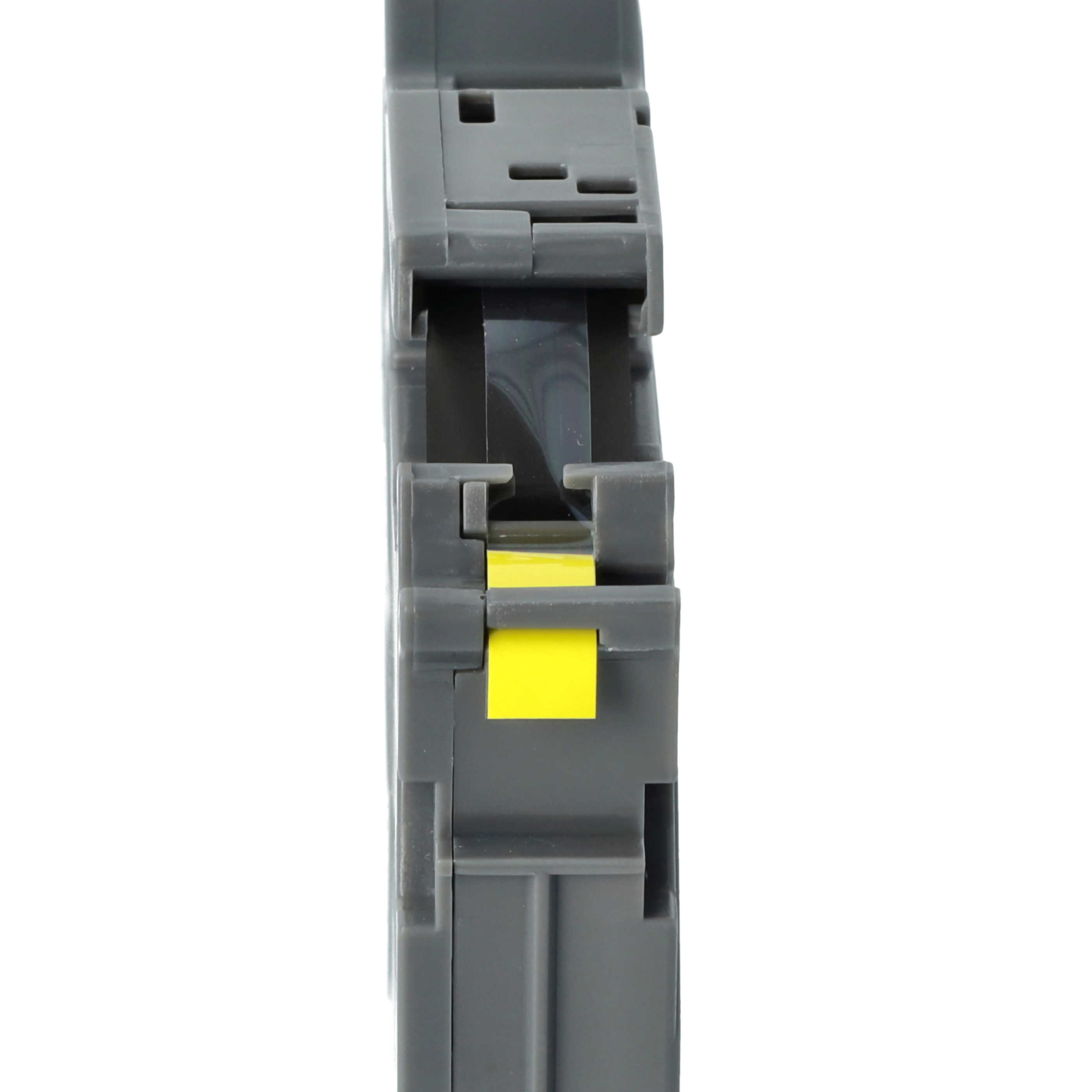 Label Tape as Replacement for Brother TZE-611 - 6 mm Black to Yellow