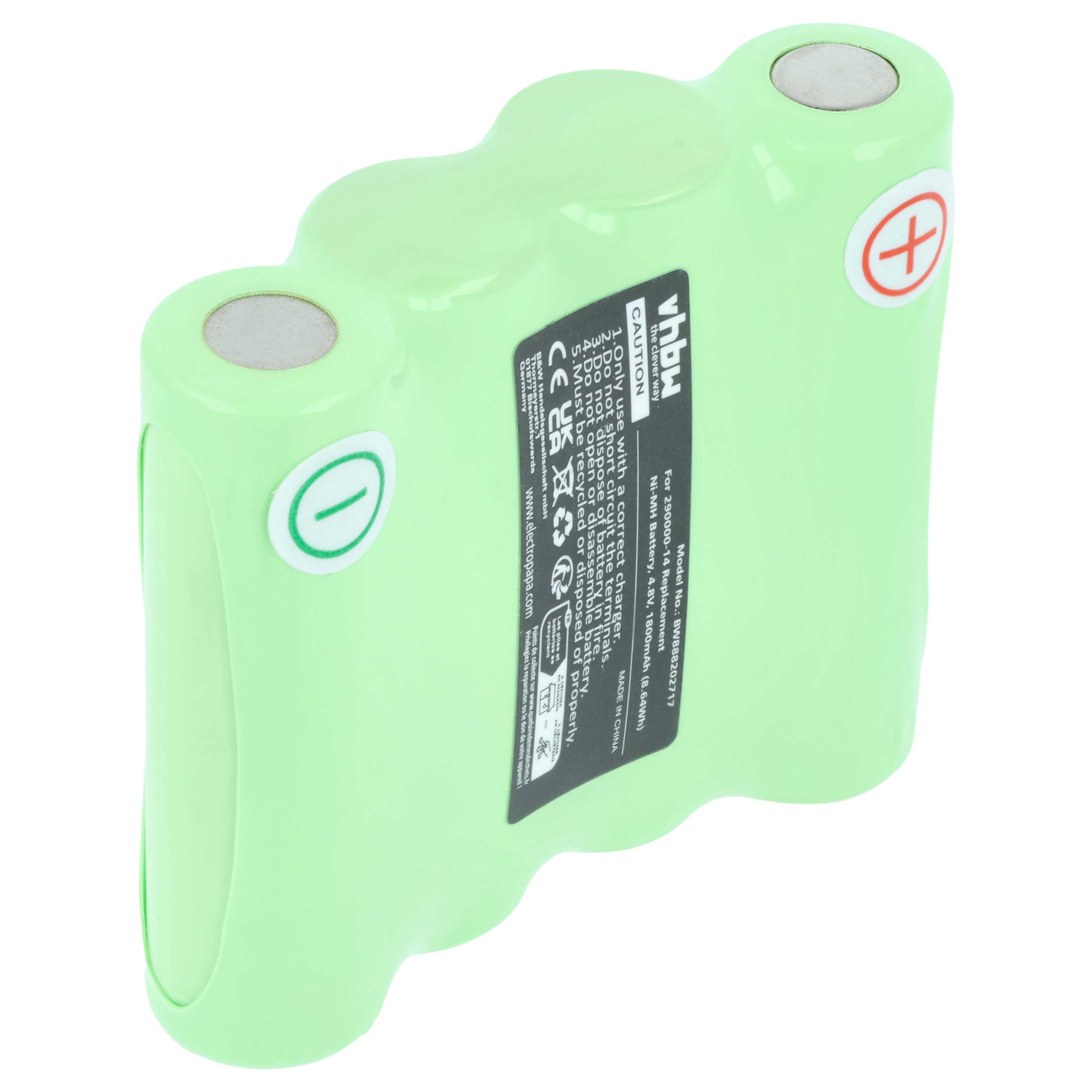 Batterie remplace Rotationslaser 290000-14 outil de mesure Rotationslaser - 1800mAh 4,8V NiMH