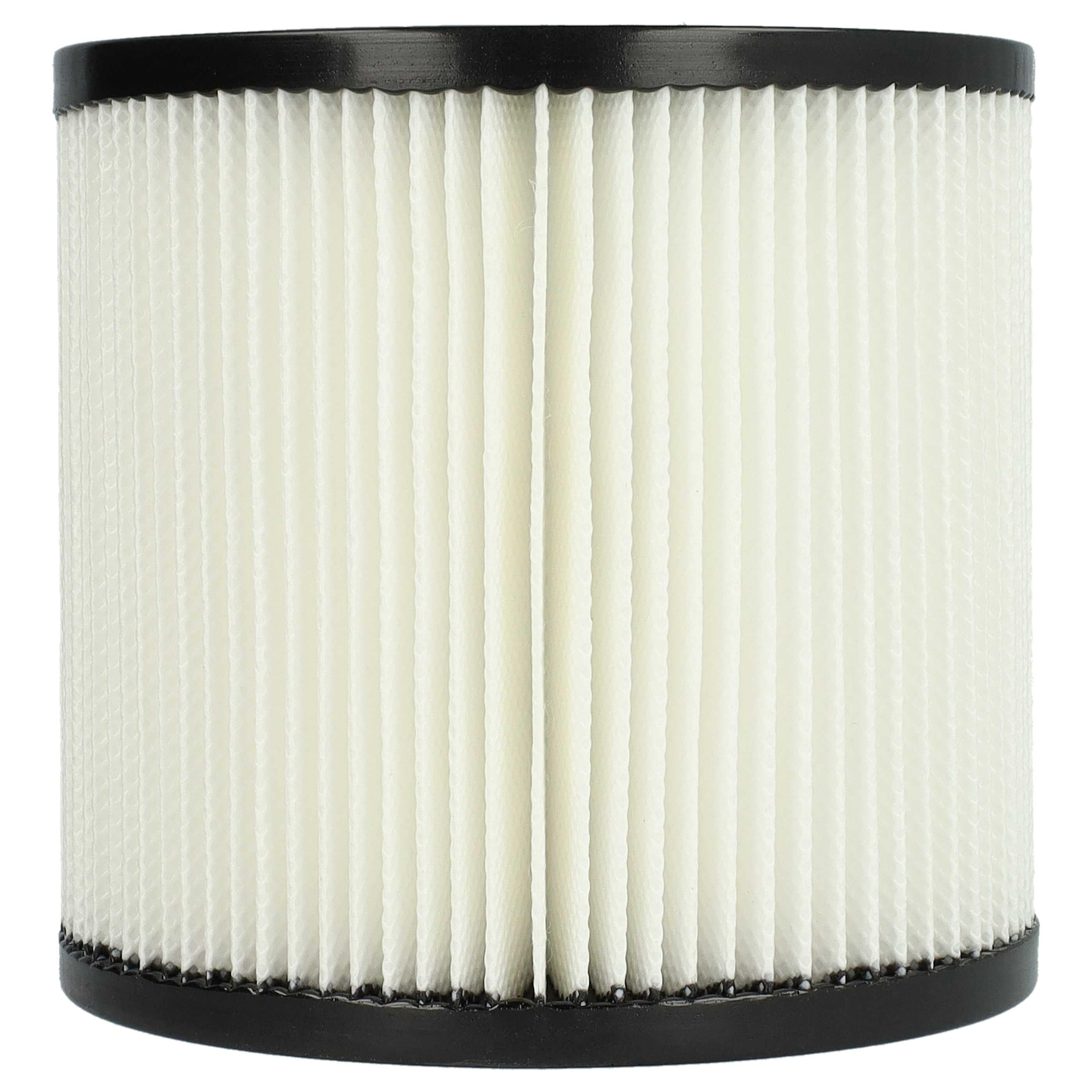 4x Filtro reemplaza Kärcher 2.889-219.0 para aspiradora Kärcher, negro / blanco
