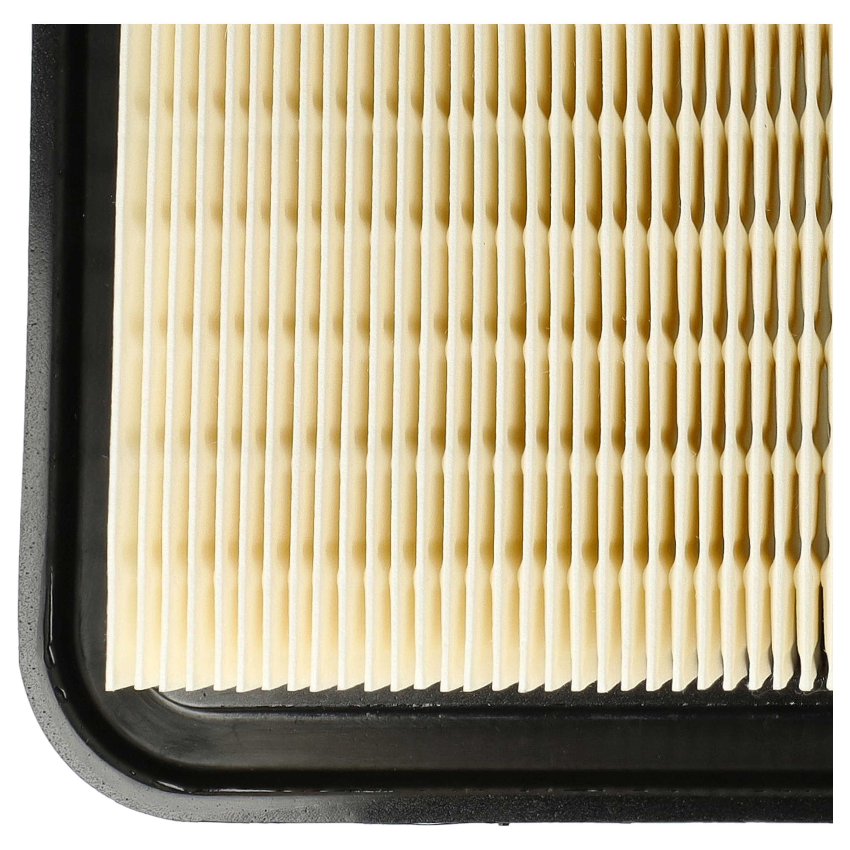 10x flat pleated filter suitable for Flex VCE 33 L AC, VCE 33 M AC, Makita VC4210M, Nilfisk Attix 33 M-H Vacuum Cleaner