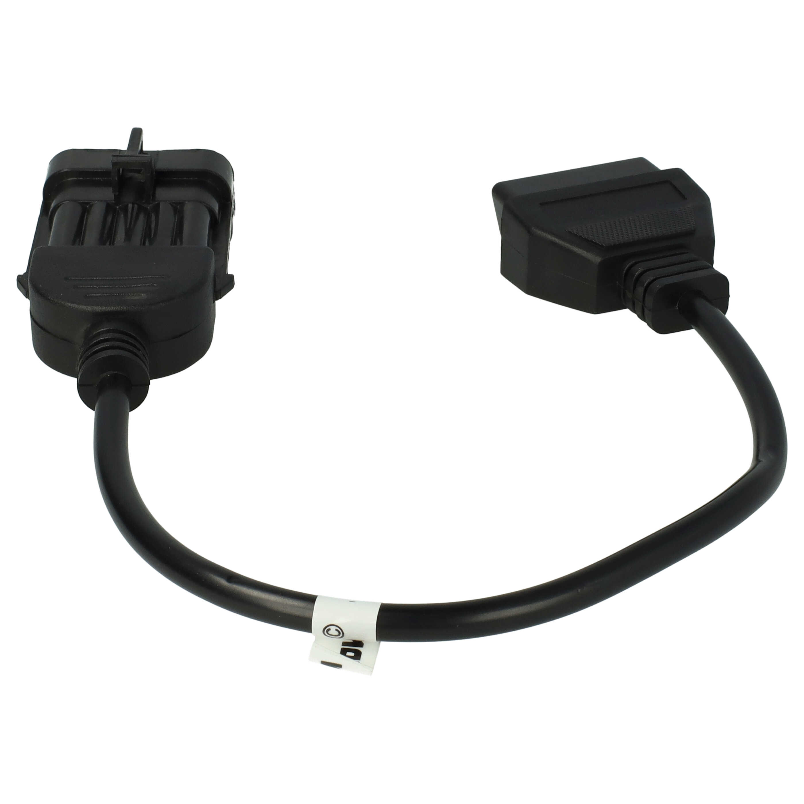 vhbw OBD2 Adapter 10Pin-OBD1 auf OBD2 für Opel -Bj 1997 Astra, Calibra, Corsa, Kadett