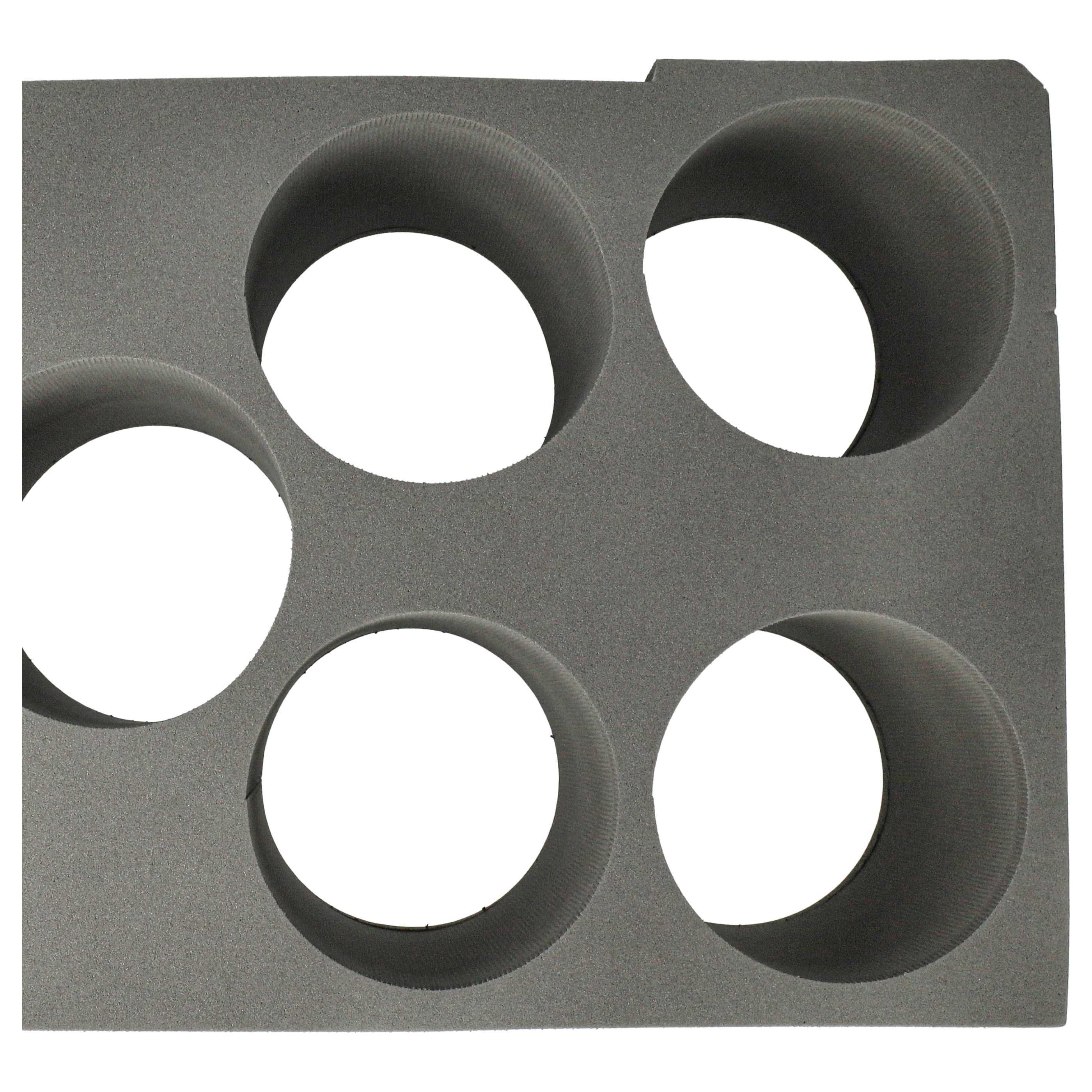 2x Insert pour 7 cartouches de mousse pour caisse à outils Bosch Sortimo - Garniture de coffre