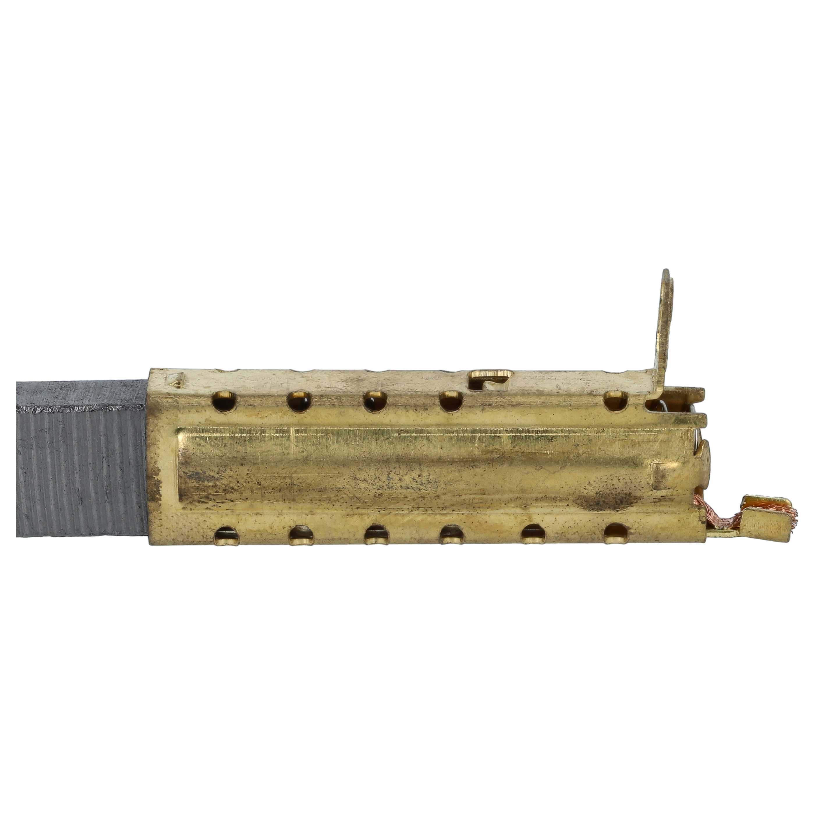 2x escobilla de carbón reemplaza Flex 4030293103535, 297909 para aspiradora - 6,3 x 11 x 32 mm