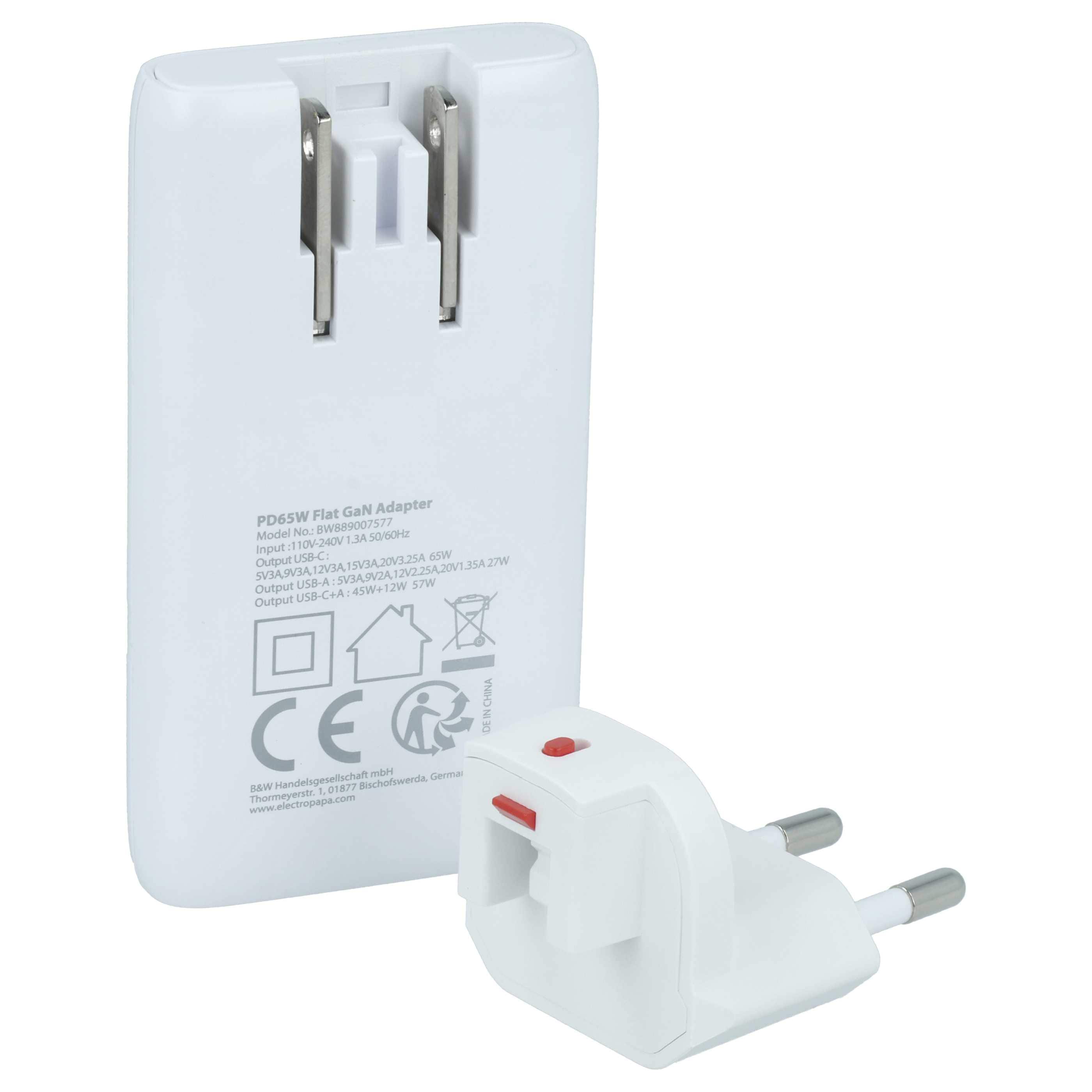 Mains Power Adapter various Electric Devices - 5 / 9 / 12 / 15 / 20 V