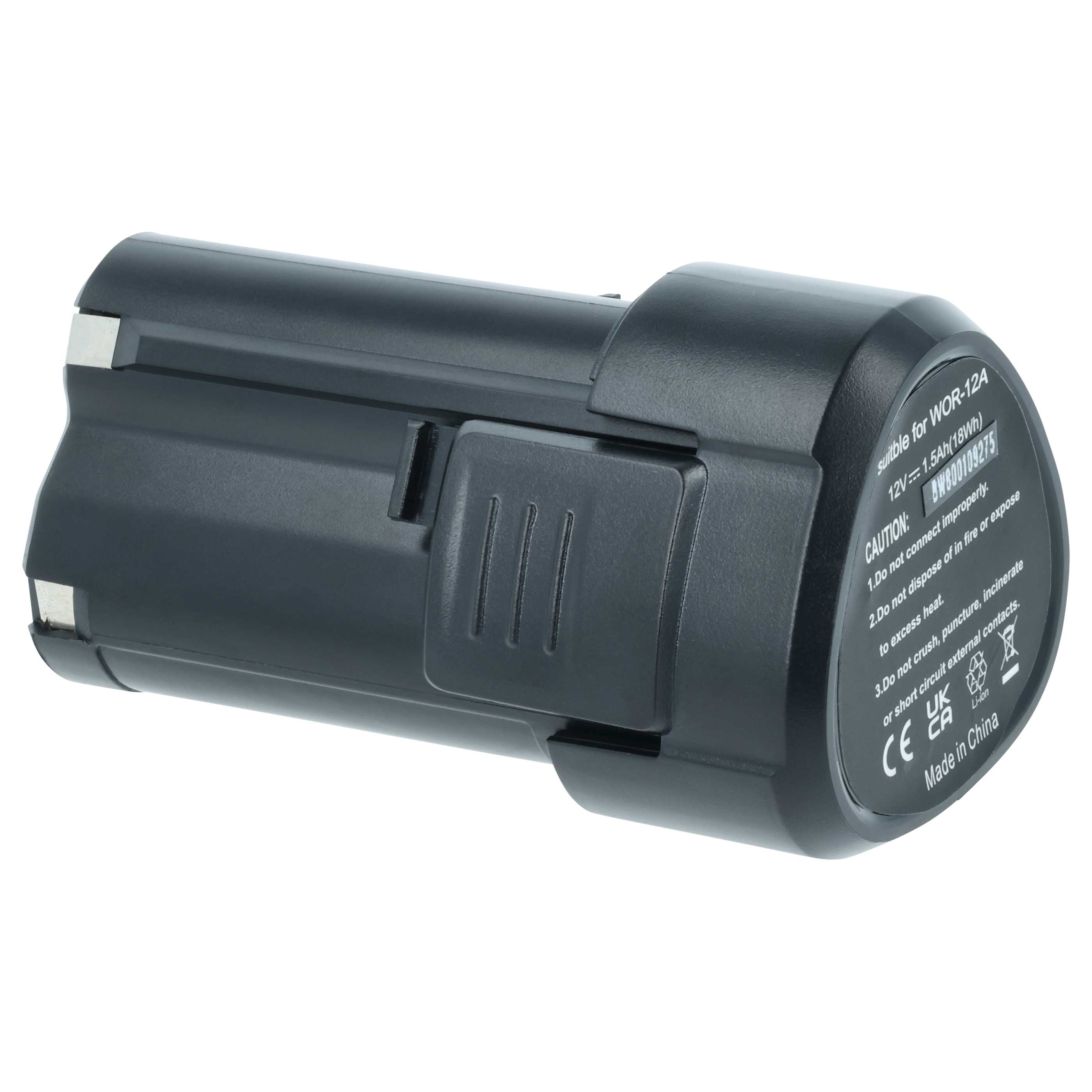 Batteria sostituisce Worx WA3503, WA3509, WA3505 per attrezzo - 1,5Ah 12V Li-Ion
