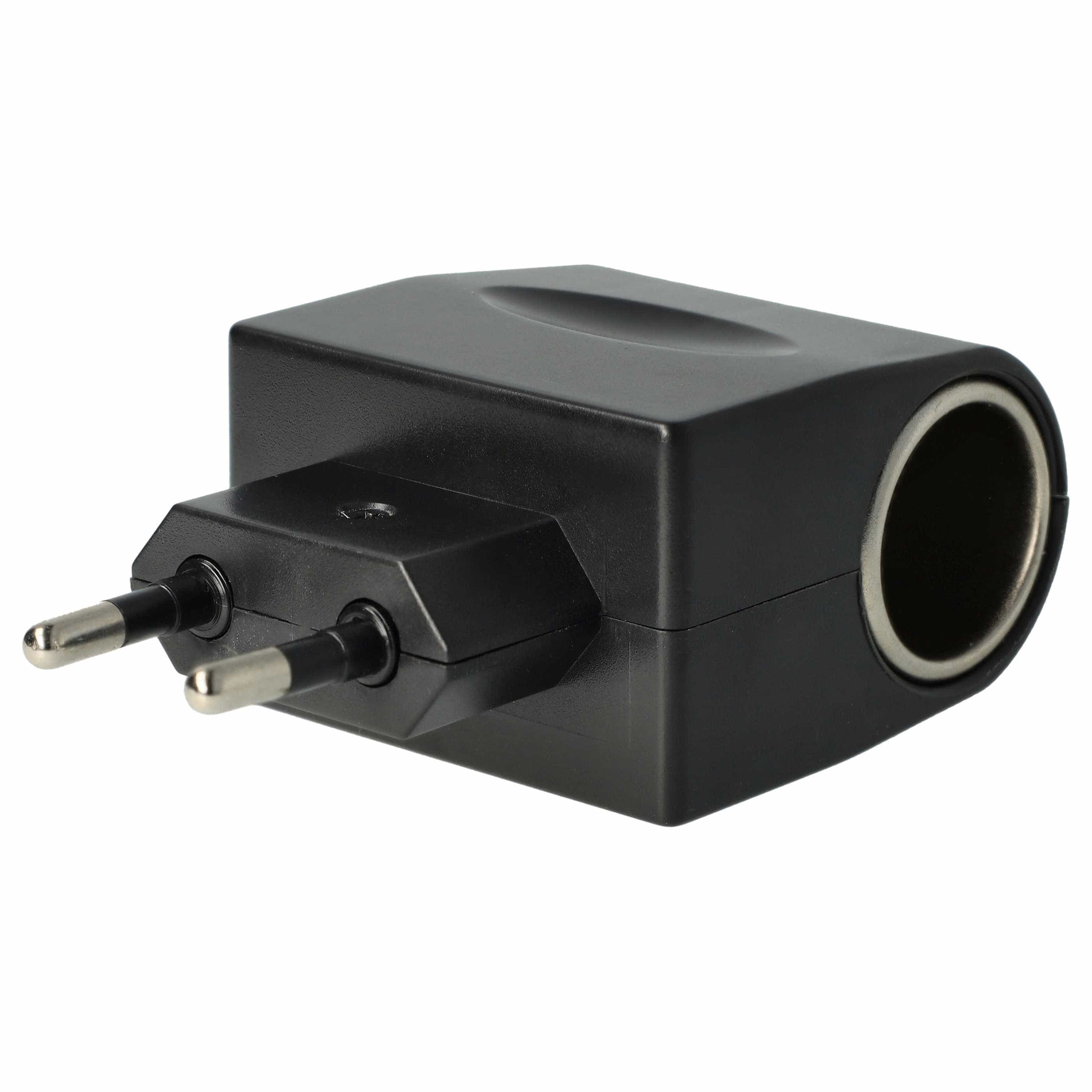 cigarette lighter mains adapter 230V to DC 12V Plug Socket Car Van Charger Power 240V AC household current to 12V DC power with a 4.0ft extended total cord length to reach a wide range 1pc Universal Black 220V to