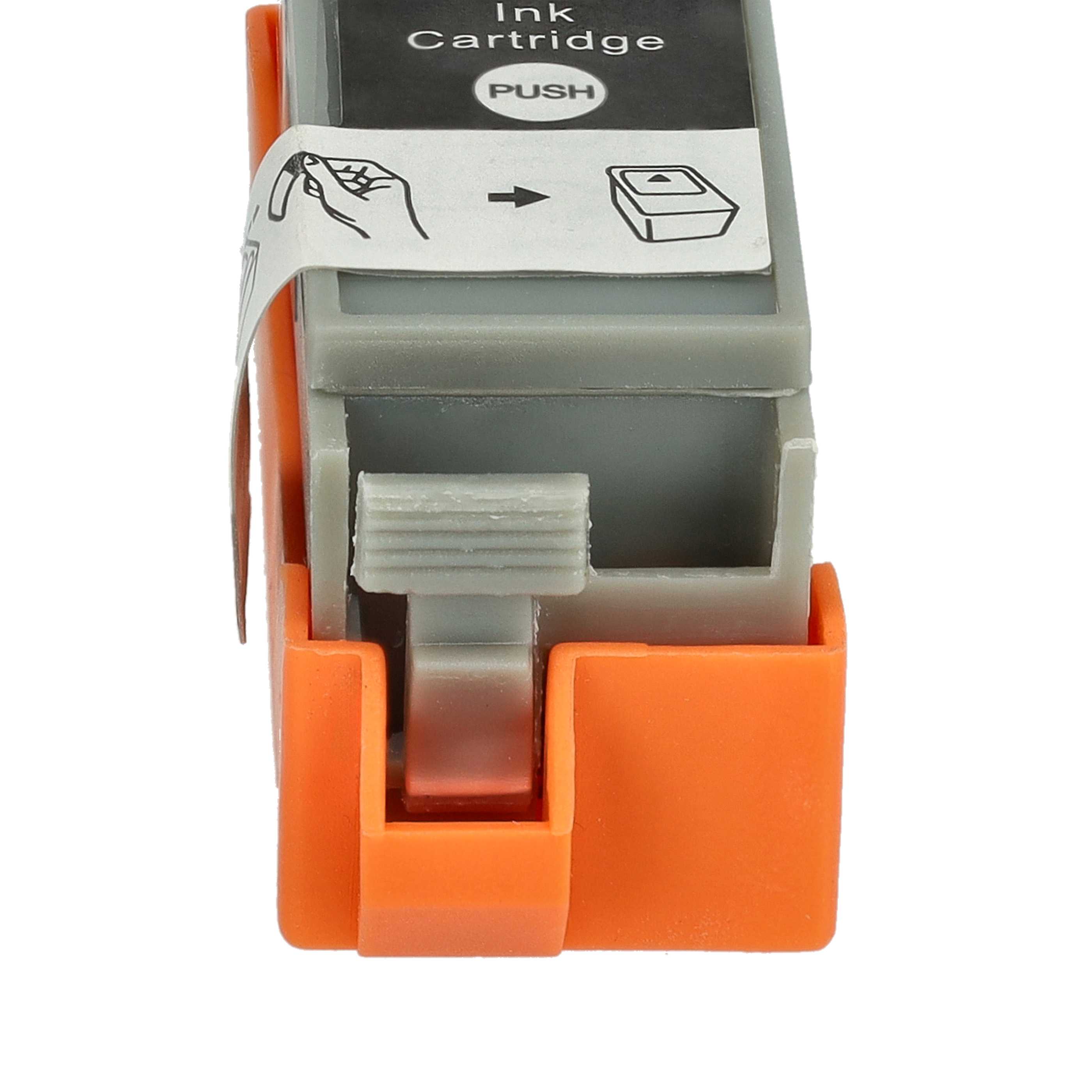 5x Ink Cartridge as Exchange for Canon PGI-35BK for Canon Printer - Black 10 ml