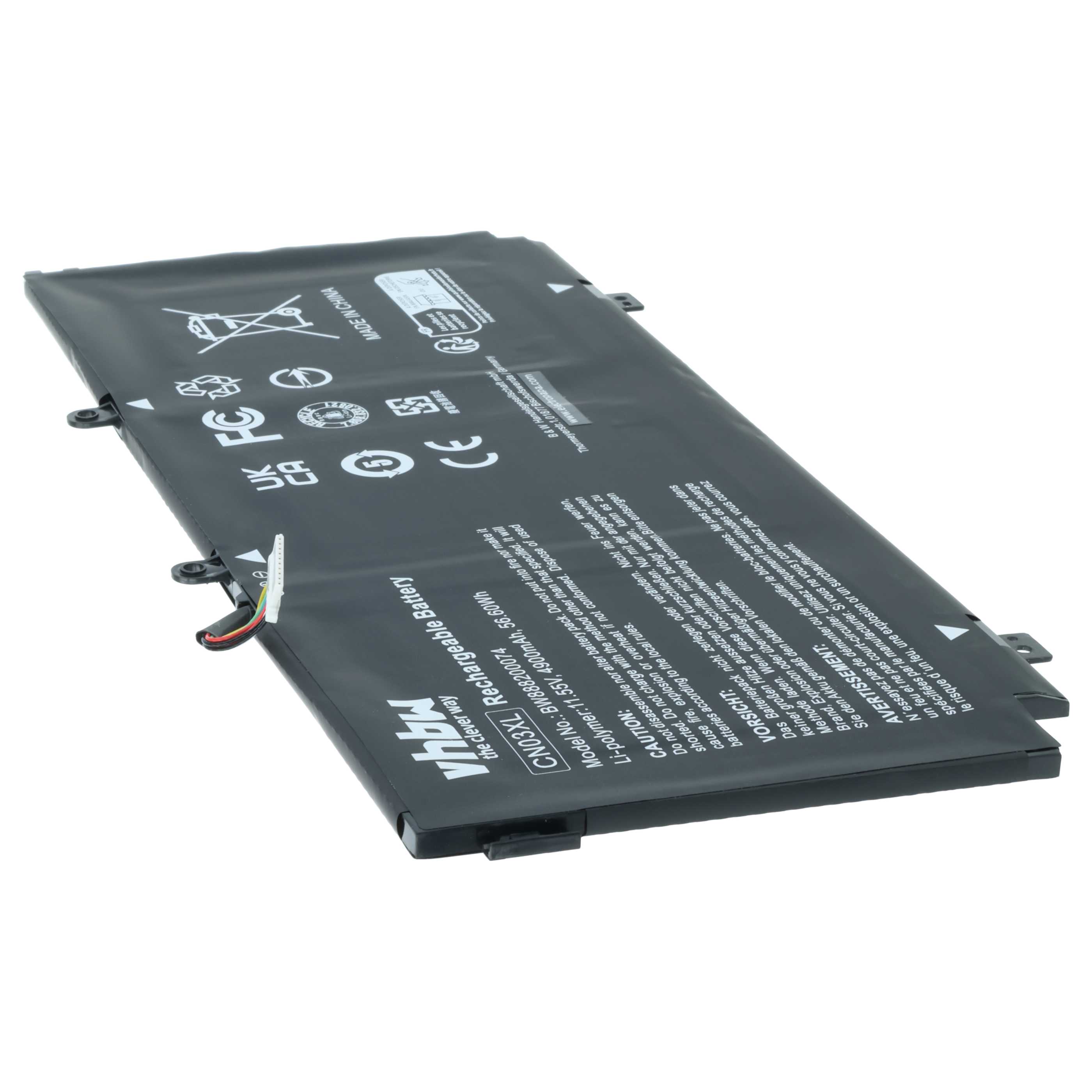 Akumulator do laptopa zamiennik HP 901308-421, 901345-855, 859356-855, 859026-421 - 4900 mAh 11,55 V LiPo