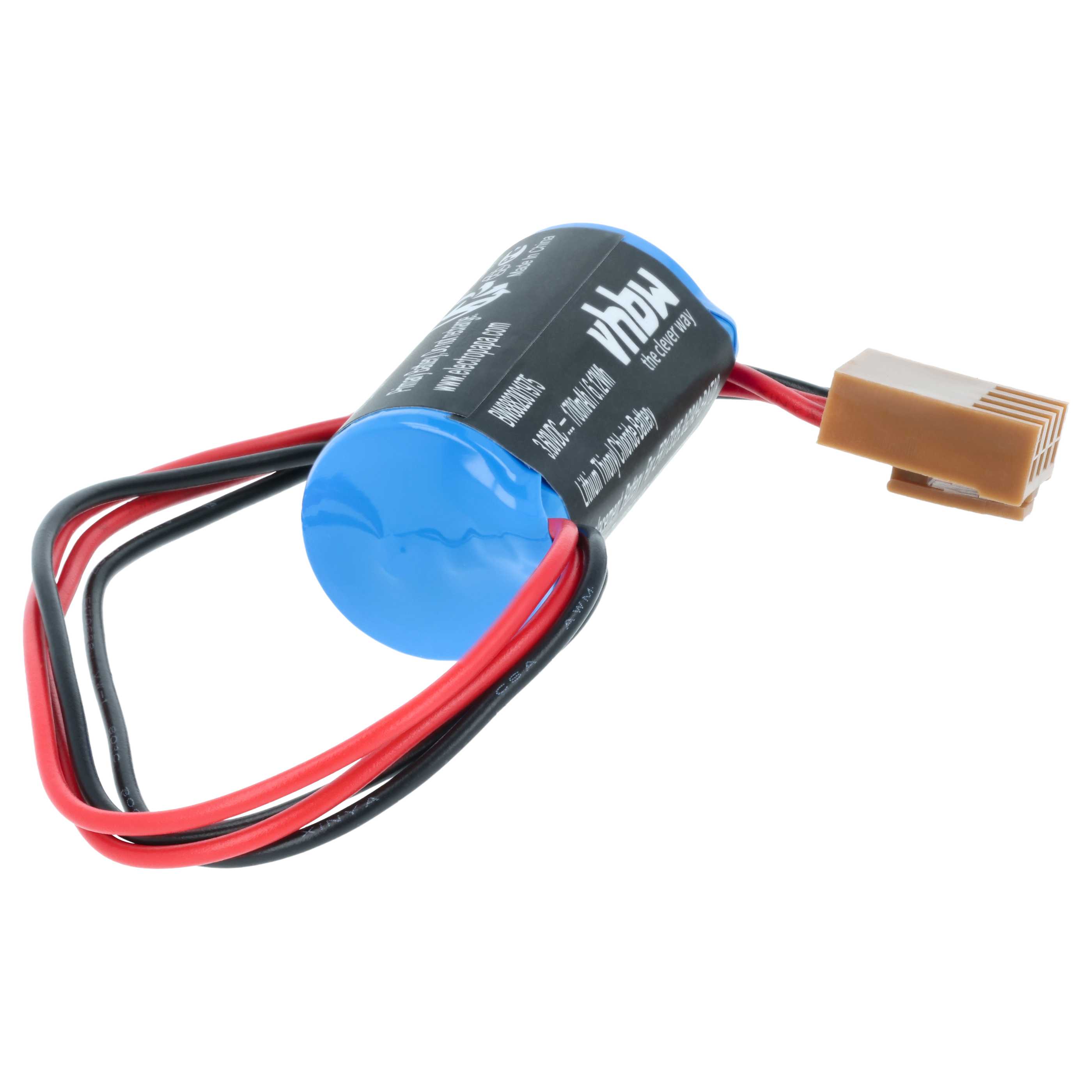 Bateria do PLC programowalnego sterownika zamiennik Omron C500-BAT08, 3G2A9-BAT08 - 1700 mAh 3,6 V Li-SOCl2