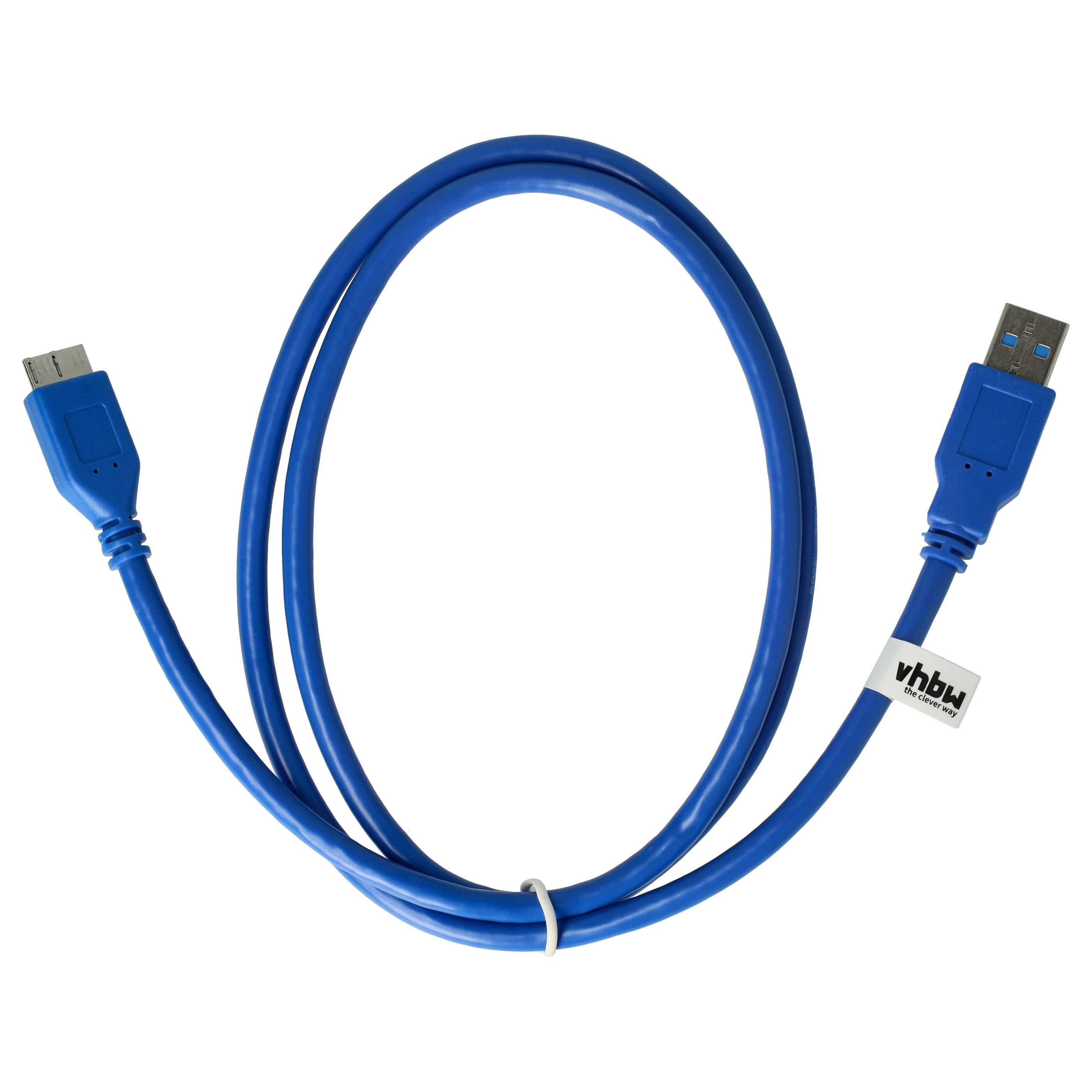 Cable USB Micro (USB std. A a USB Micro 3.0) para dispositivos Buffalo HD-AVSU3 Media Hard Drive