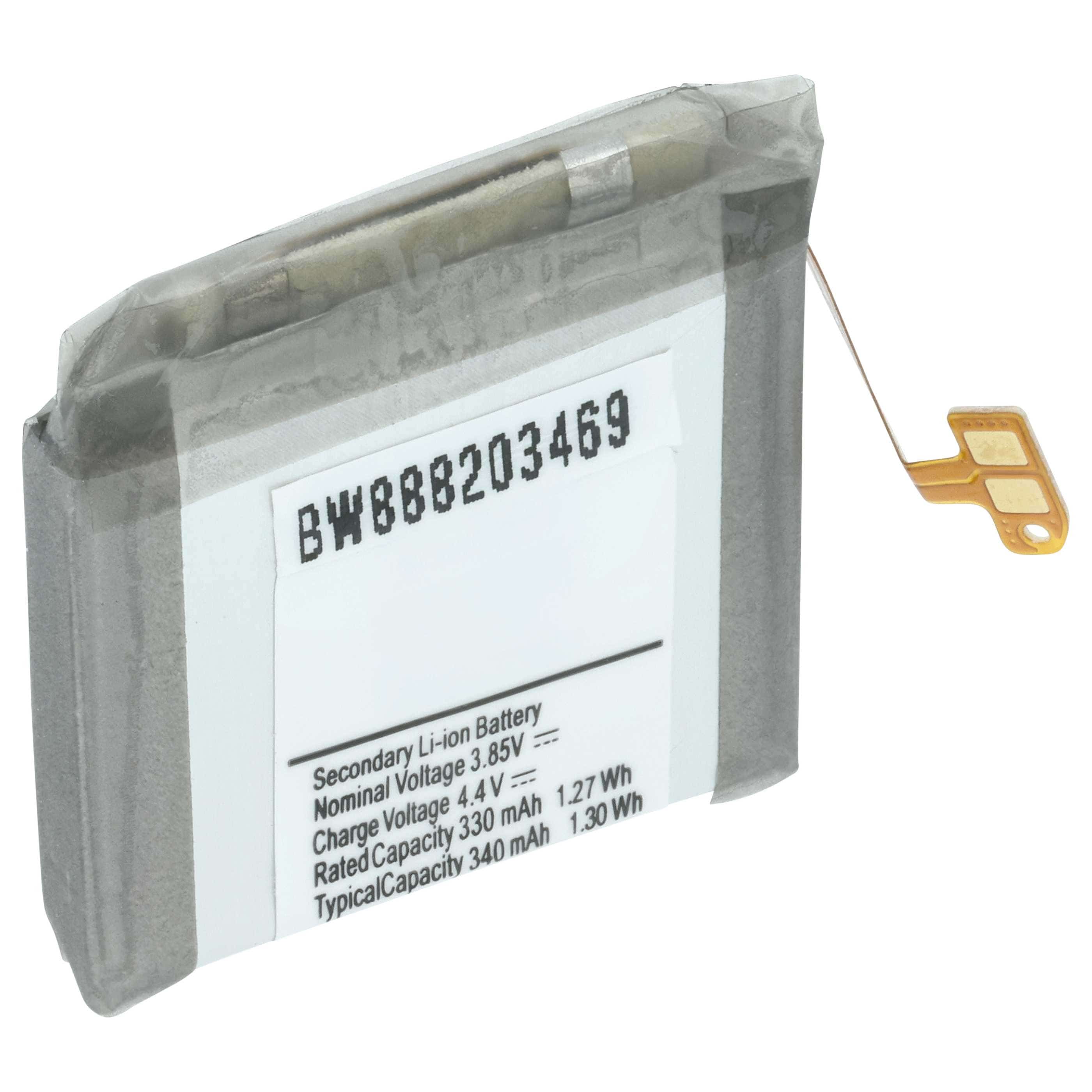 Smartwatch Battery replaces Samsung EB-BR840ABY, GH43-05011A - 330 mAh 3.85 V Li-polymer