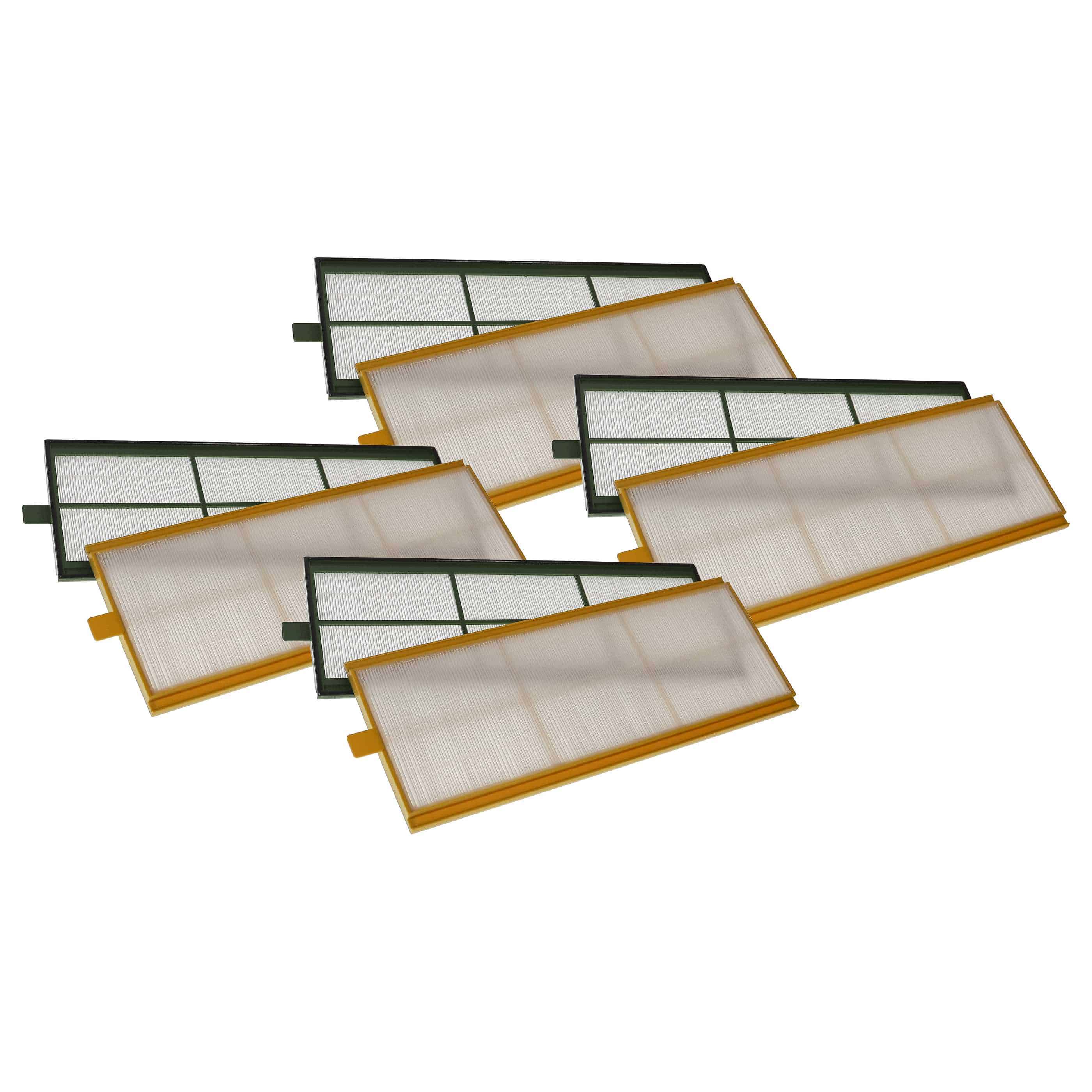 8-tlgs. Filterset als Ersatz für Zehnder 006040200, 006040202 für Zehnder Lüfter u.a. - 50 x 16 x 1 cm