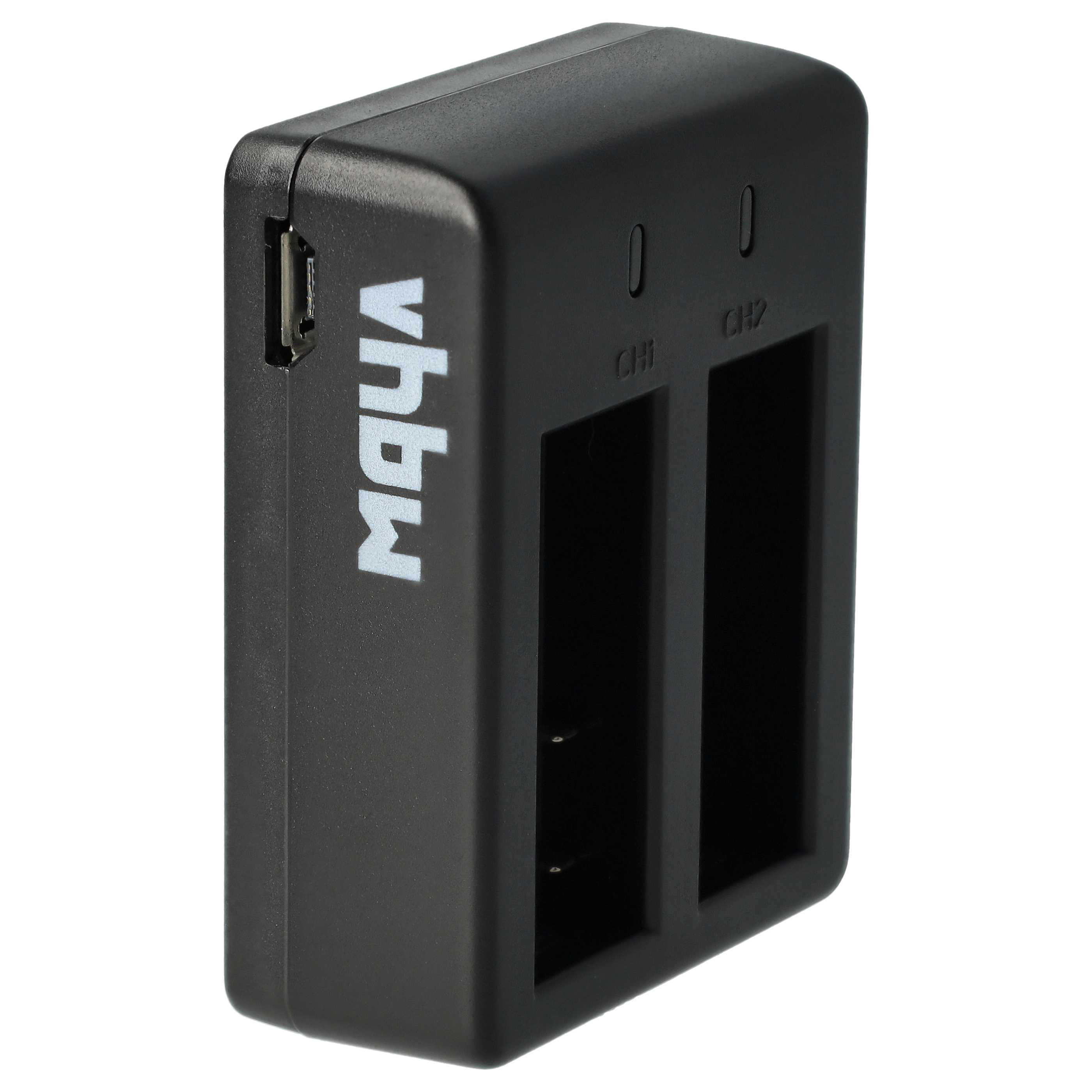 Battery Charger Micro-USB + Cable Micro-USB suitable for Eken, Ekoo, Elephone, Ablegrid Digital Camera etc. -
