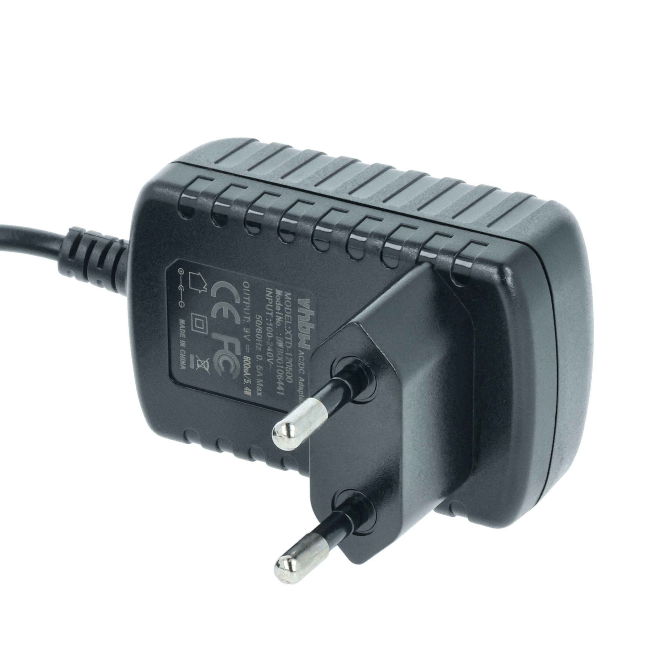 Mains Power Adapter replaces Korg T41-9-0600D3 for Korg Keyboard, E-Piano - 8.2 cm