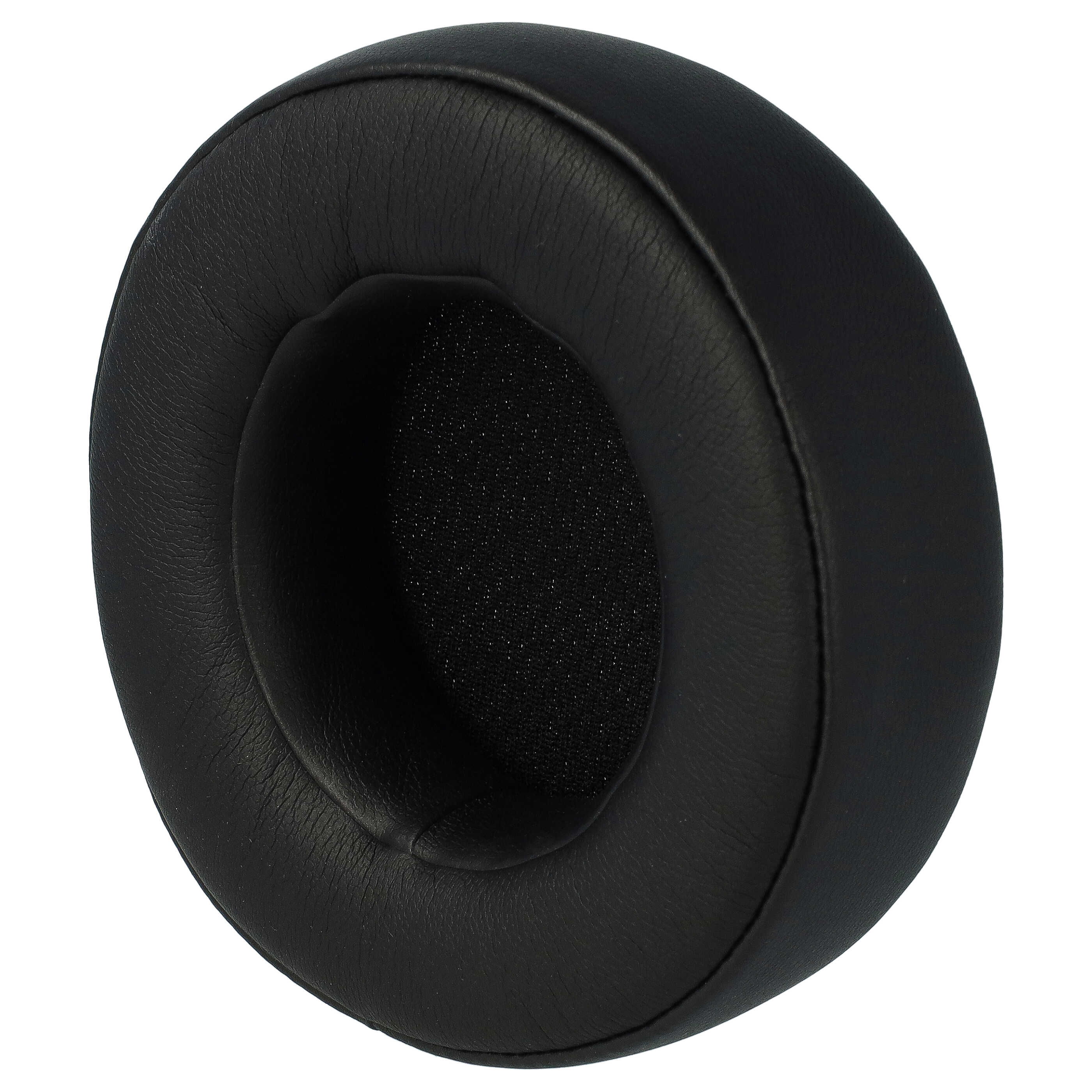 Ohrenpolster für Corsair Virtuoso RGB Wireless SE Kopfhörer u.a., 11,2 x 10,1 cm, Schwarz