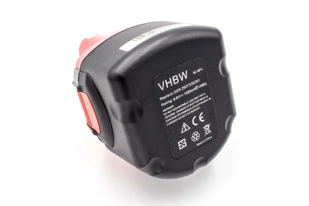 Akumulator do elektronarzędzi zamiennik Bosch BAT0408, BAT119, BAT100 - 1500 mAh, 9,6 V, NiMH