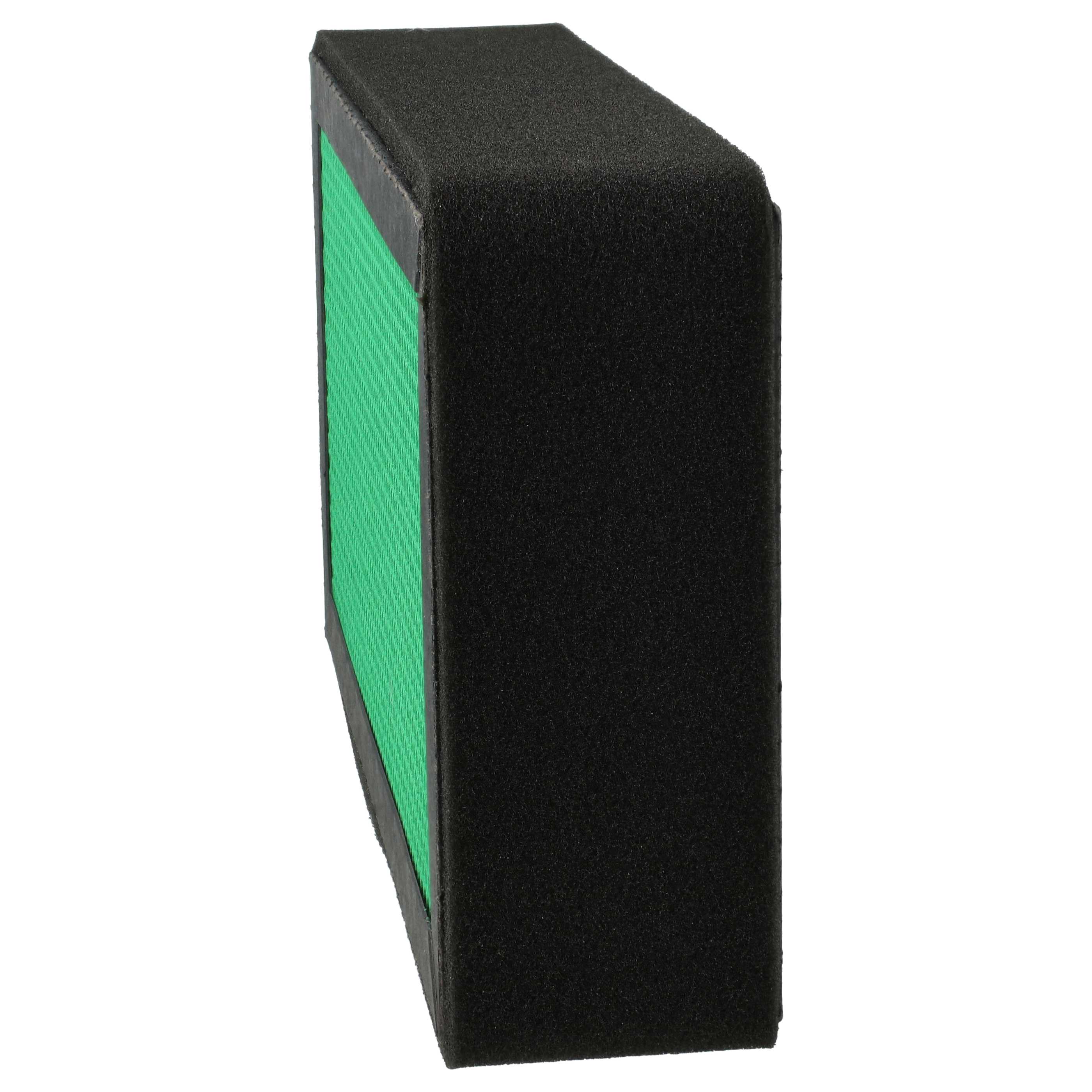 2x Filter replaces XJ2, PT94049 Air Purifier etc. - carbon fibres / plastic