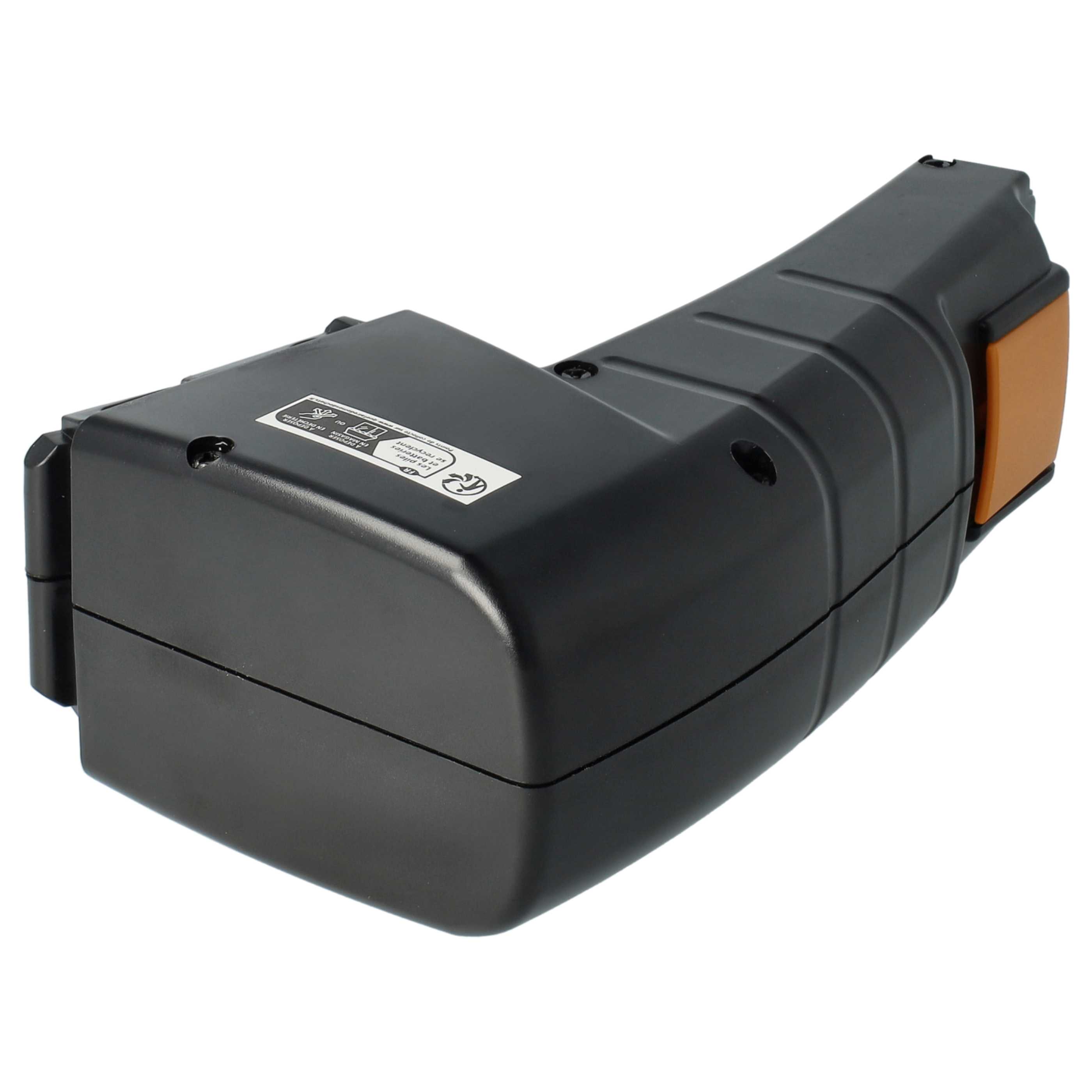 3x Battery replaces Festo Festool 487512, 486831, 488438, 487701 Electric Power Tool - 3000 mAh, 12 V, NiMH