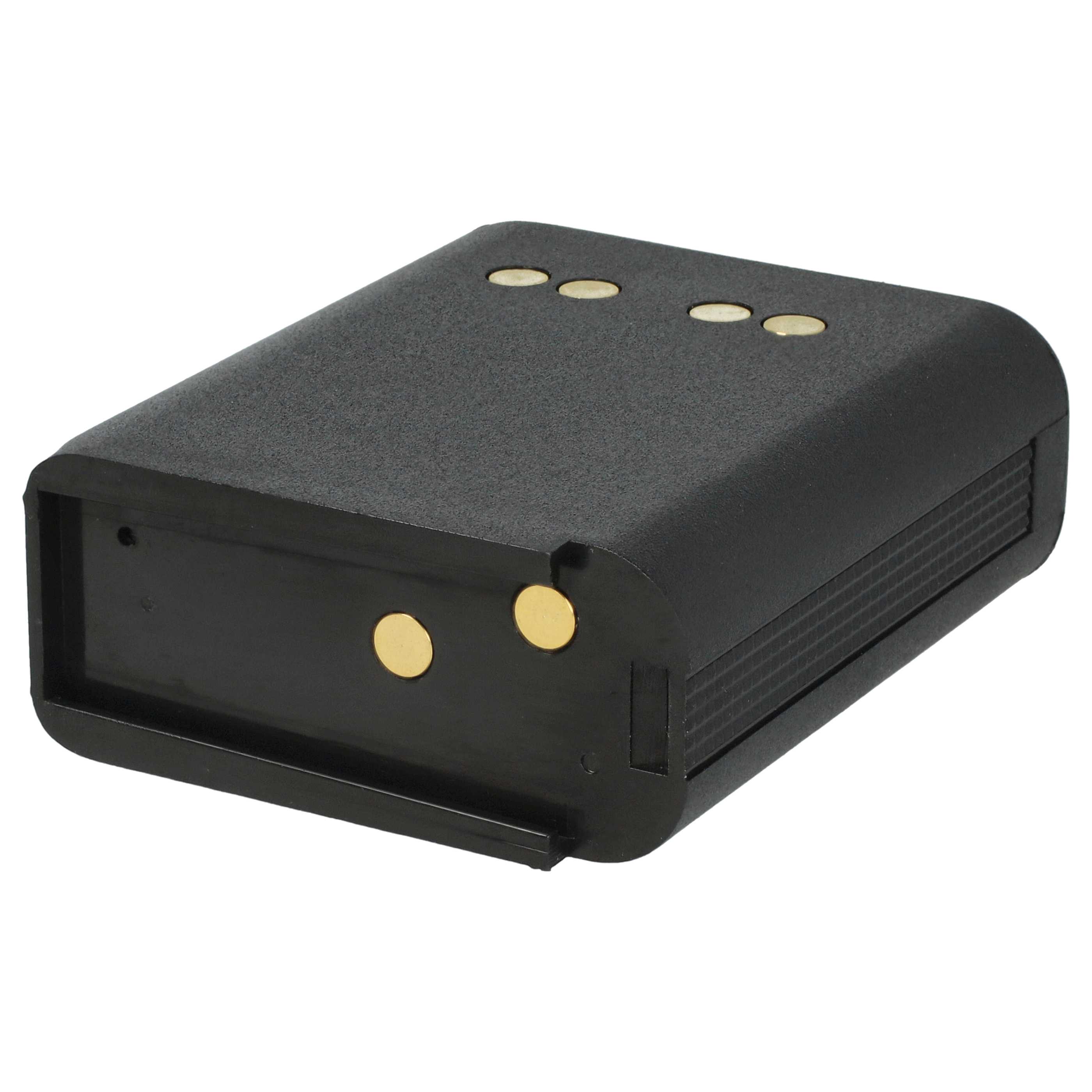 Radio 5x Battery replaces Motorola NTN4538, NTN4594, NTN4592, NTN4593, NTN4593DR - 1800 mAh 7.2 V NiMH