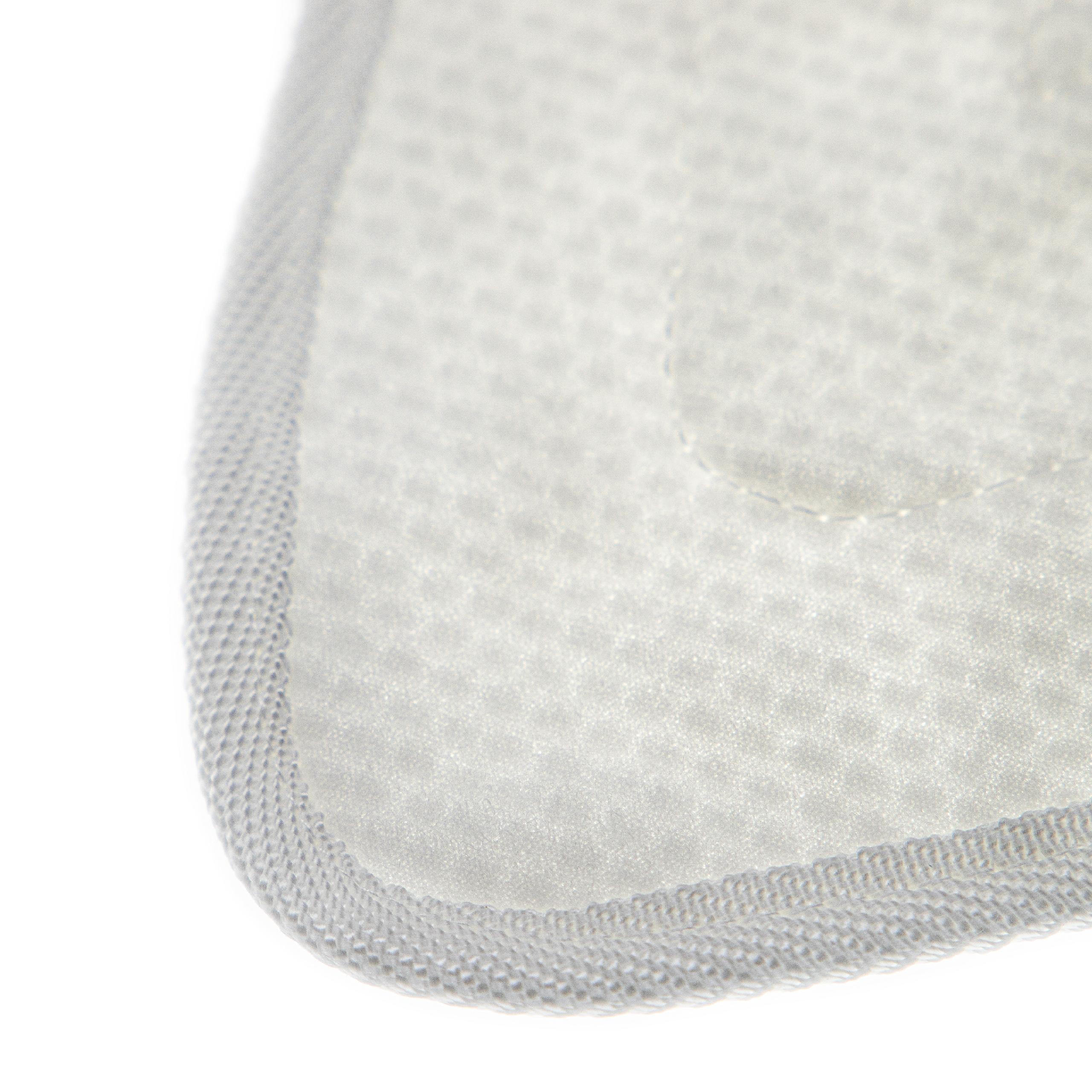 4x Cleaning Pad replaces Vileda 146576 for ViledaHot Spray Steamer, Steam Mop - Microfibre White