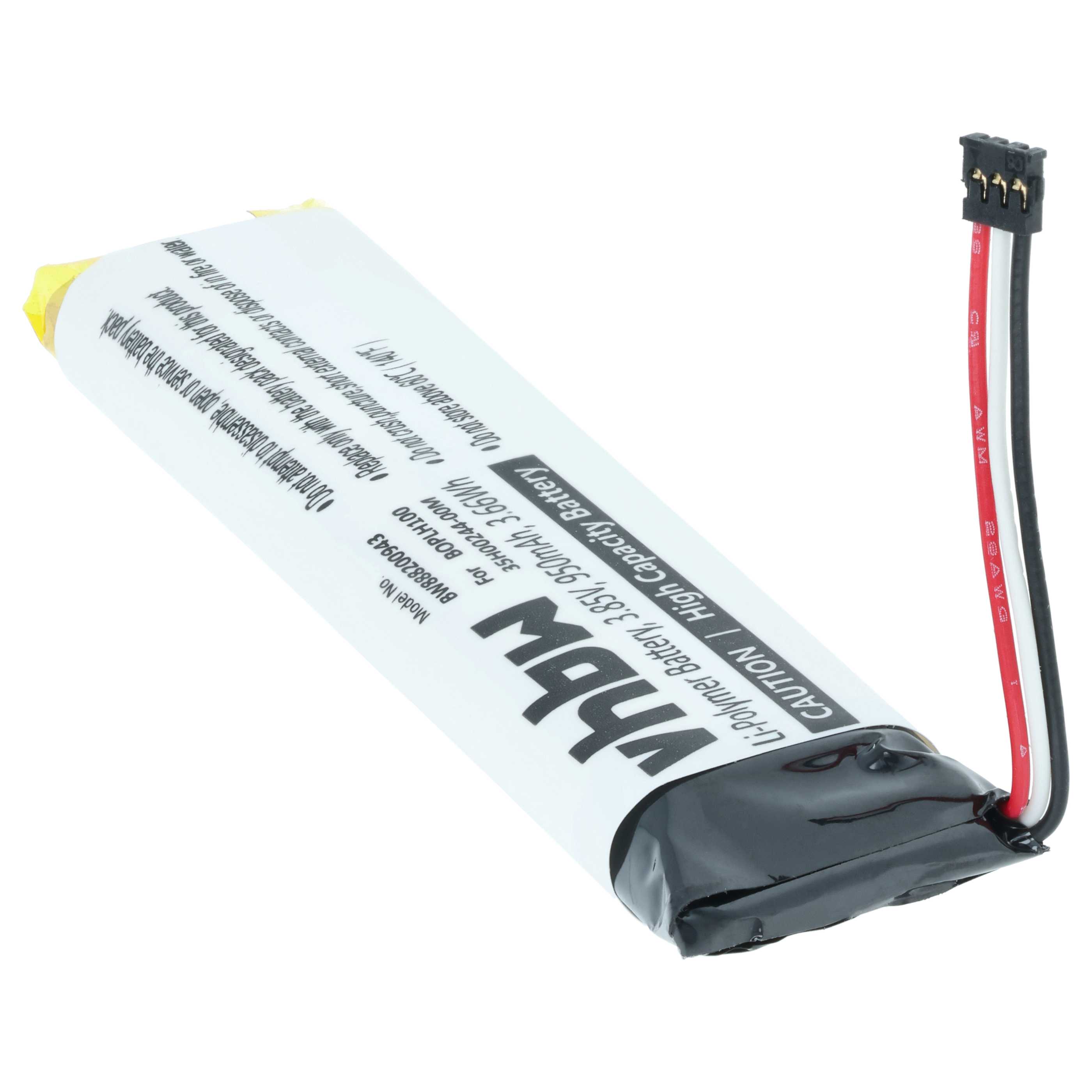 VR-Gerät-Akku als Ersatz für HTC 35H00244-00M, BOPLH100 für HTC - 950mAh 3,85V Li-Polymer