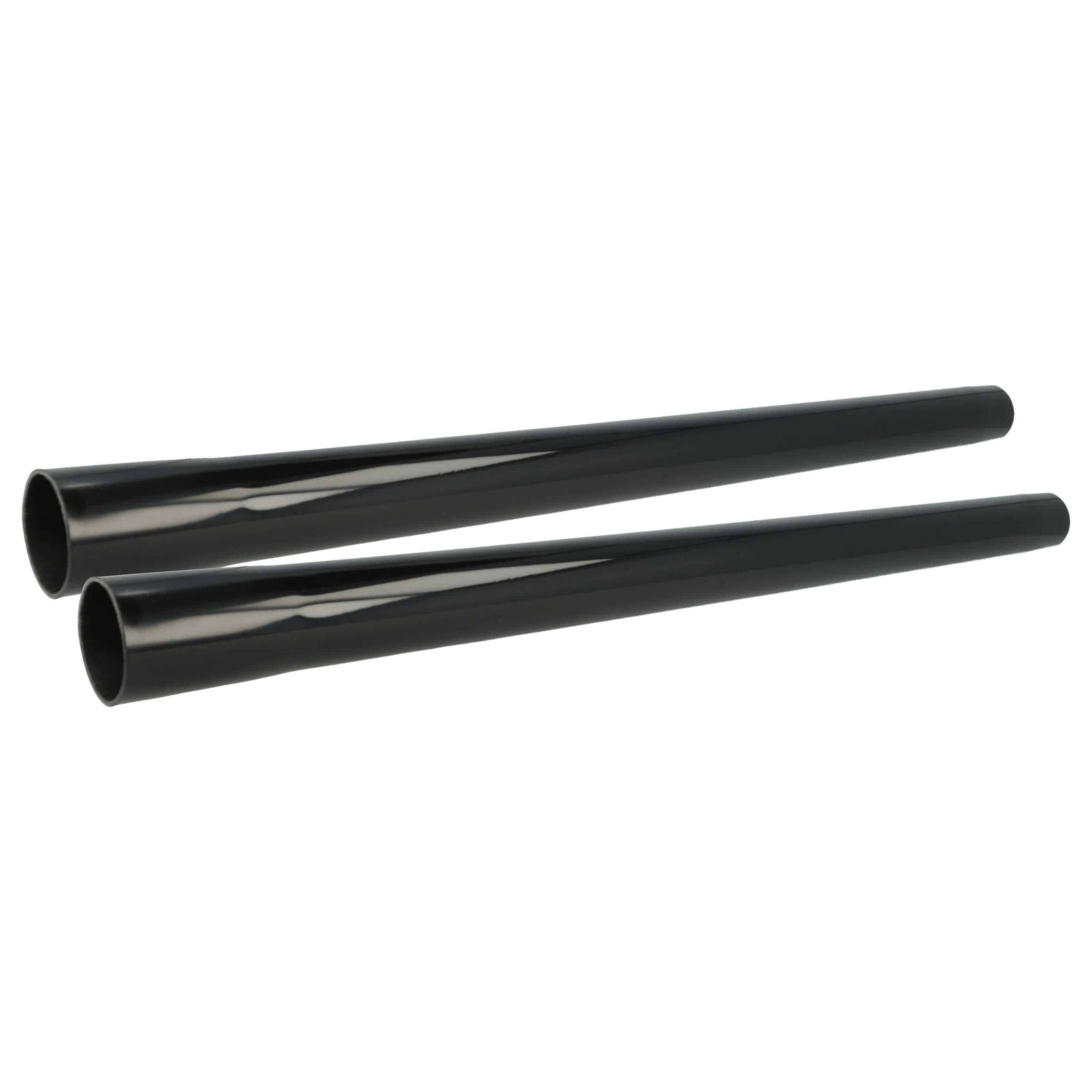 2x Tube replaces Bosch 2 609 256 F27 for Bosch Vacuum Cleaner etc. - 50cm, black