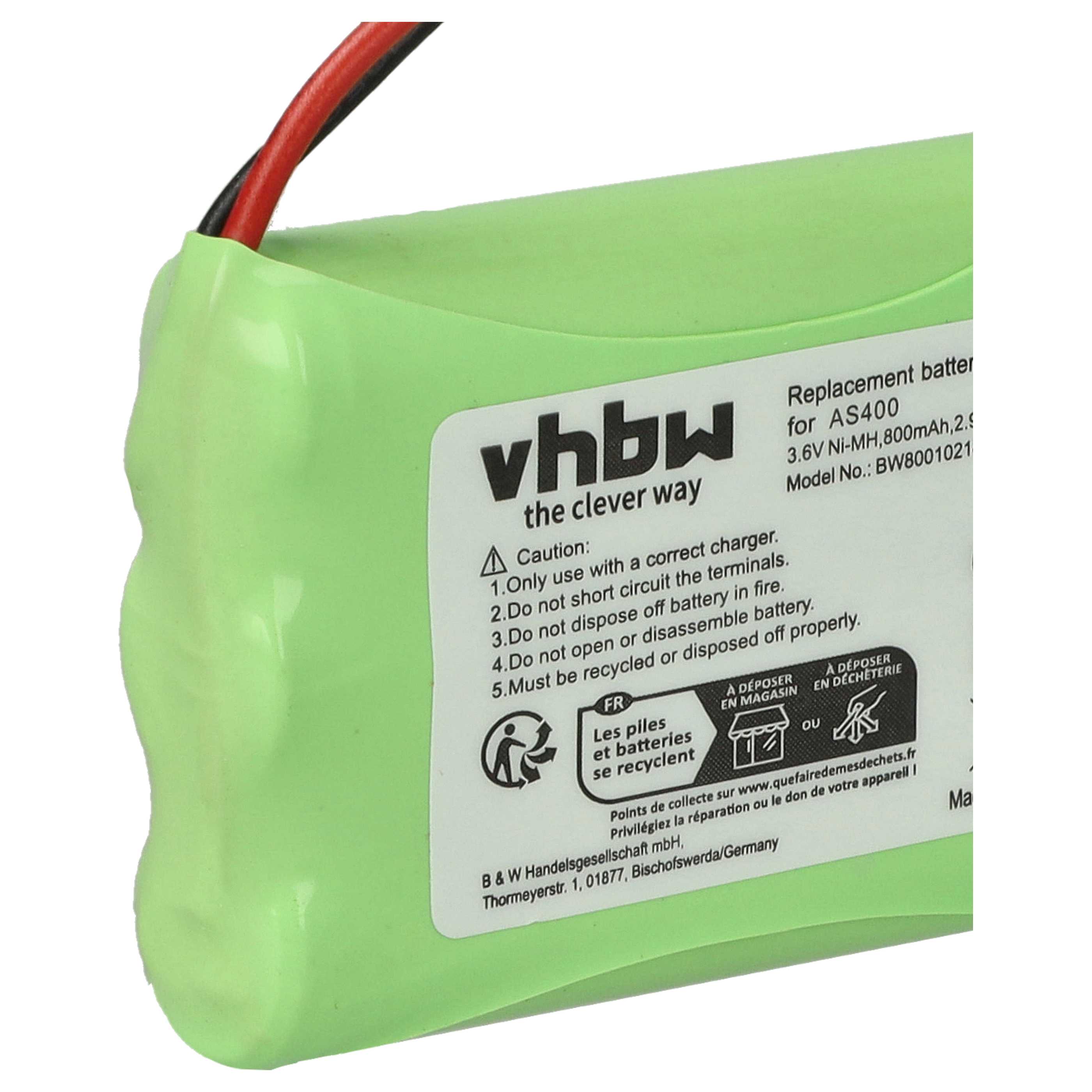 RAID Controller Battery replaces IBM 3N-250AAA, 42R5070, 34L5388, 21H5072, 21H8979 - 800 mAh 3.6 V NiMH