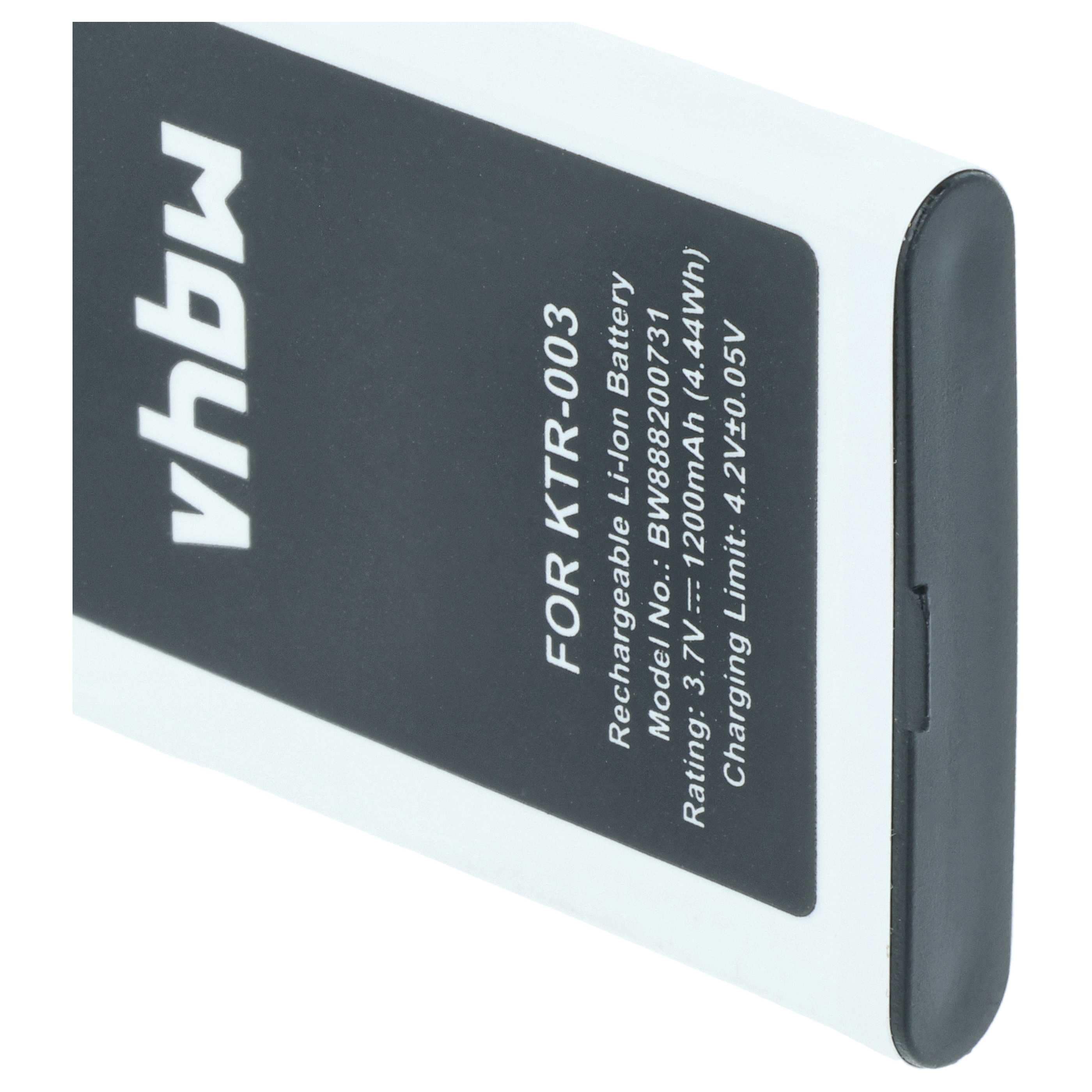 Games Console Battery replaces Nintendo KTR-003 - 1200 mAh 3.7 V Li-Ion