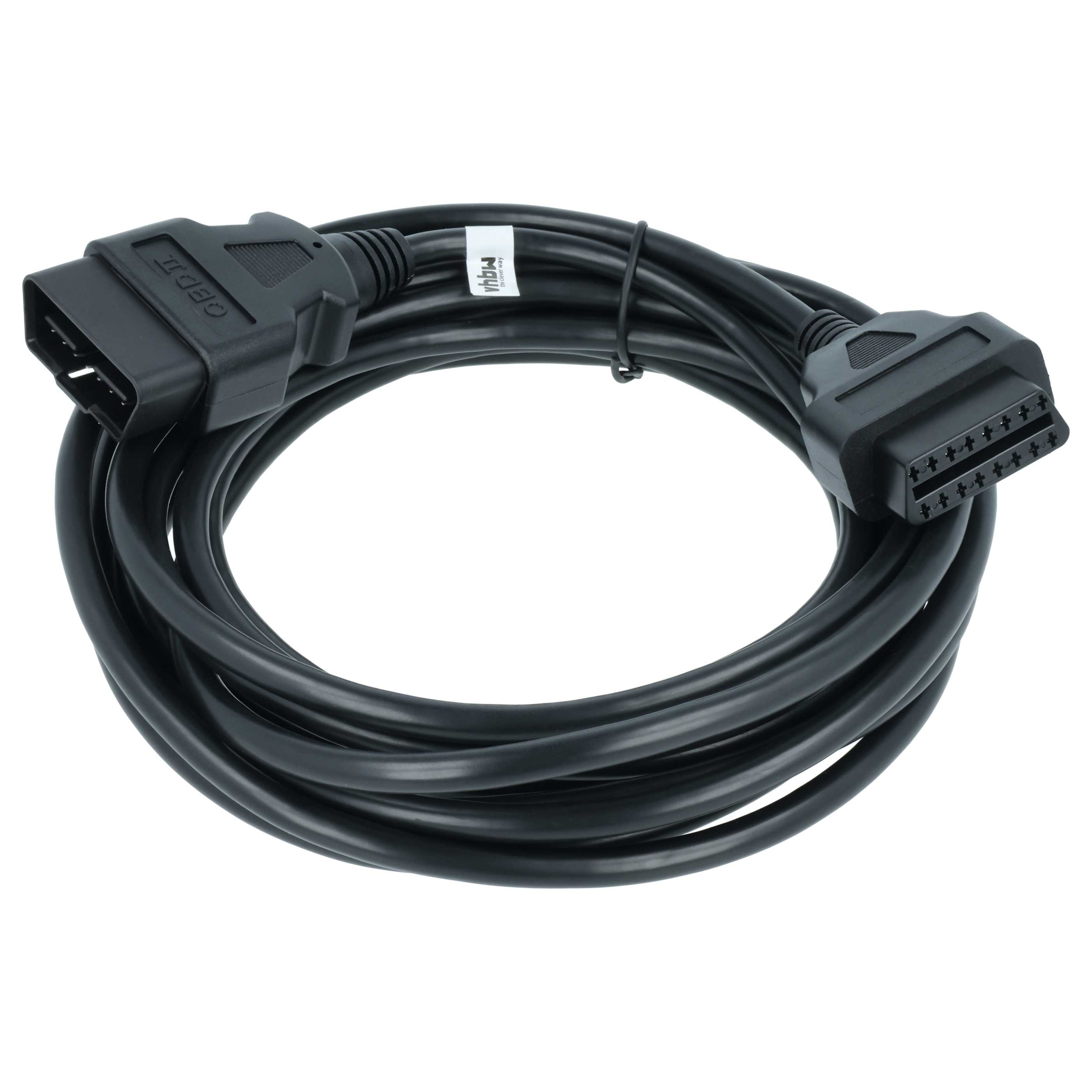 vhbw OBD2 Verlängerungskabel 5m 16Pin (w) auf 16Pin (m)