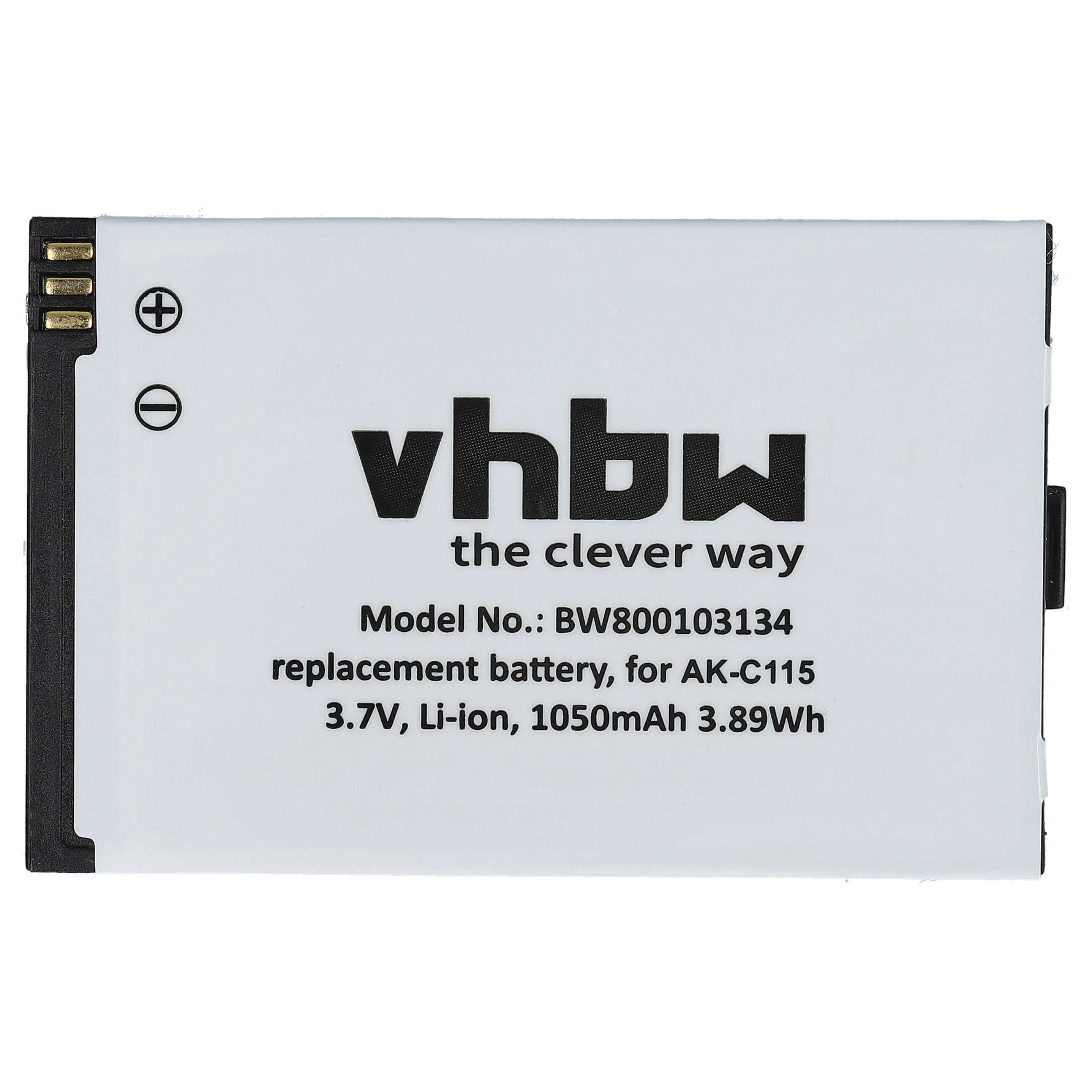 Akumulator do telefonu dla seniora zamiennik Emporia AK-C115 - 1050 mAh 3,7 V Li-Ion