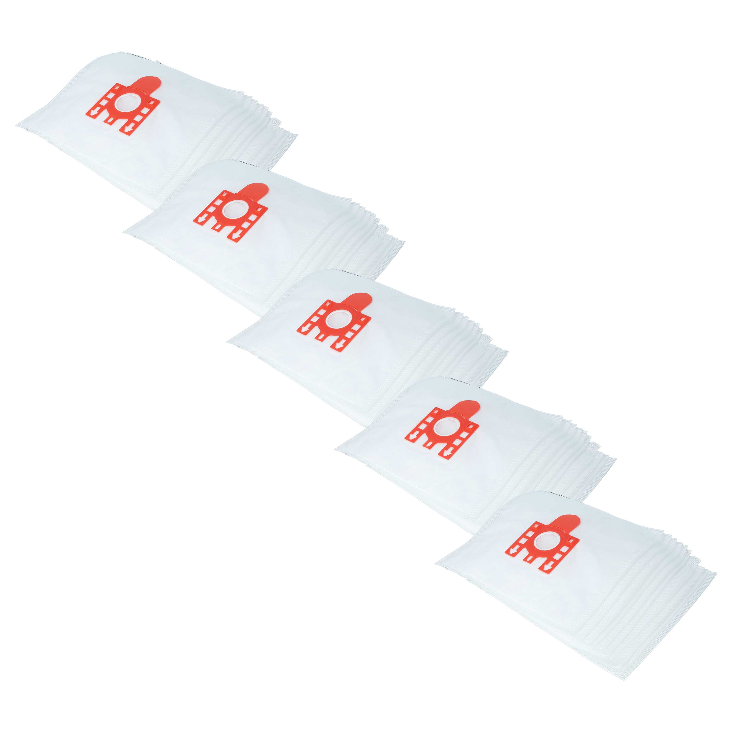 50x Vacuum Cleaner Bag suitable for Hoover Arianne H 30 Vacuum Cleaners - microfleece