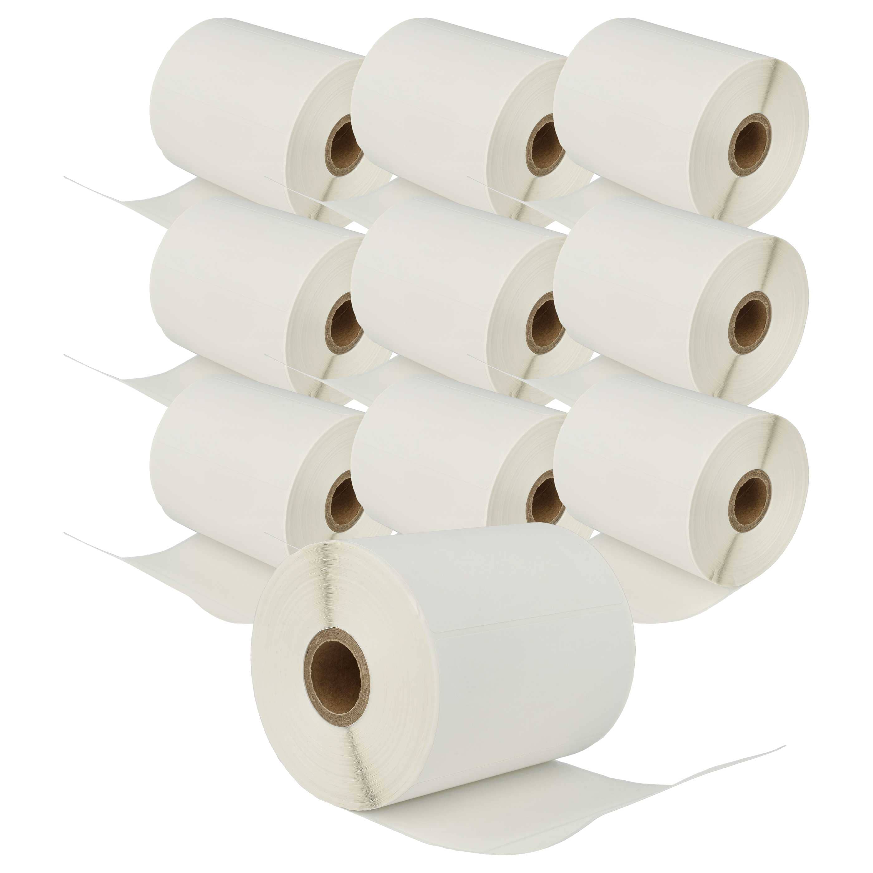 10x Label Roll replaces Brother RD-S03E1 Labeller - 102 mm x 50 mm