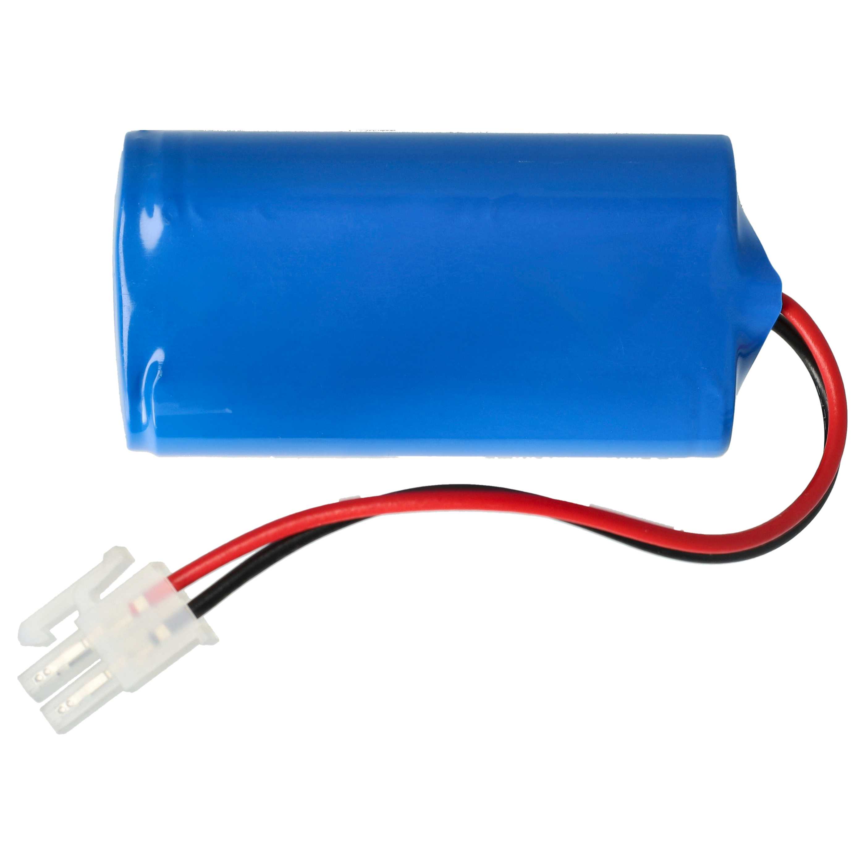 Batterie remplace Ecovacs 4ICR19/65, INR18650-M26-4S1P, BL7402A pour robot aspirateur - 2200mAh 14,8V Li-ion