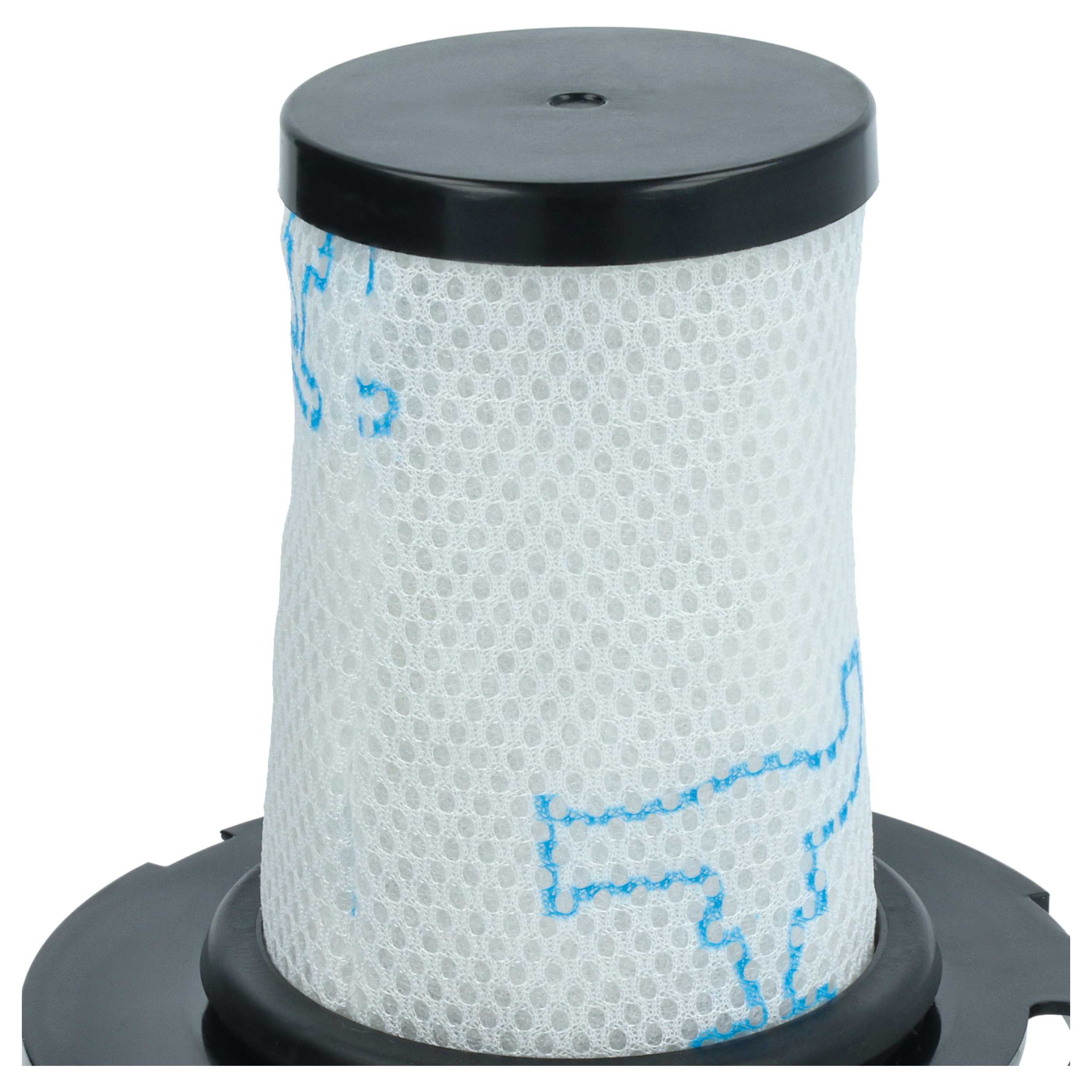 Filtre remplace Rowenta ZR009007 pour aspirateur - filtre protection moteur, 10,6 x 10,6 cm