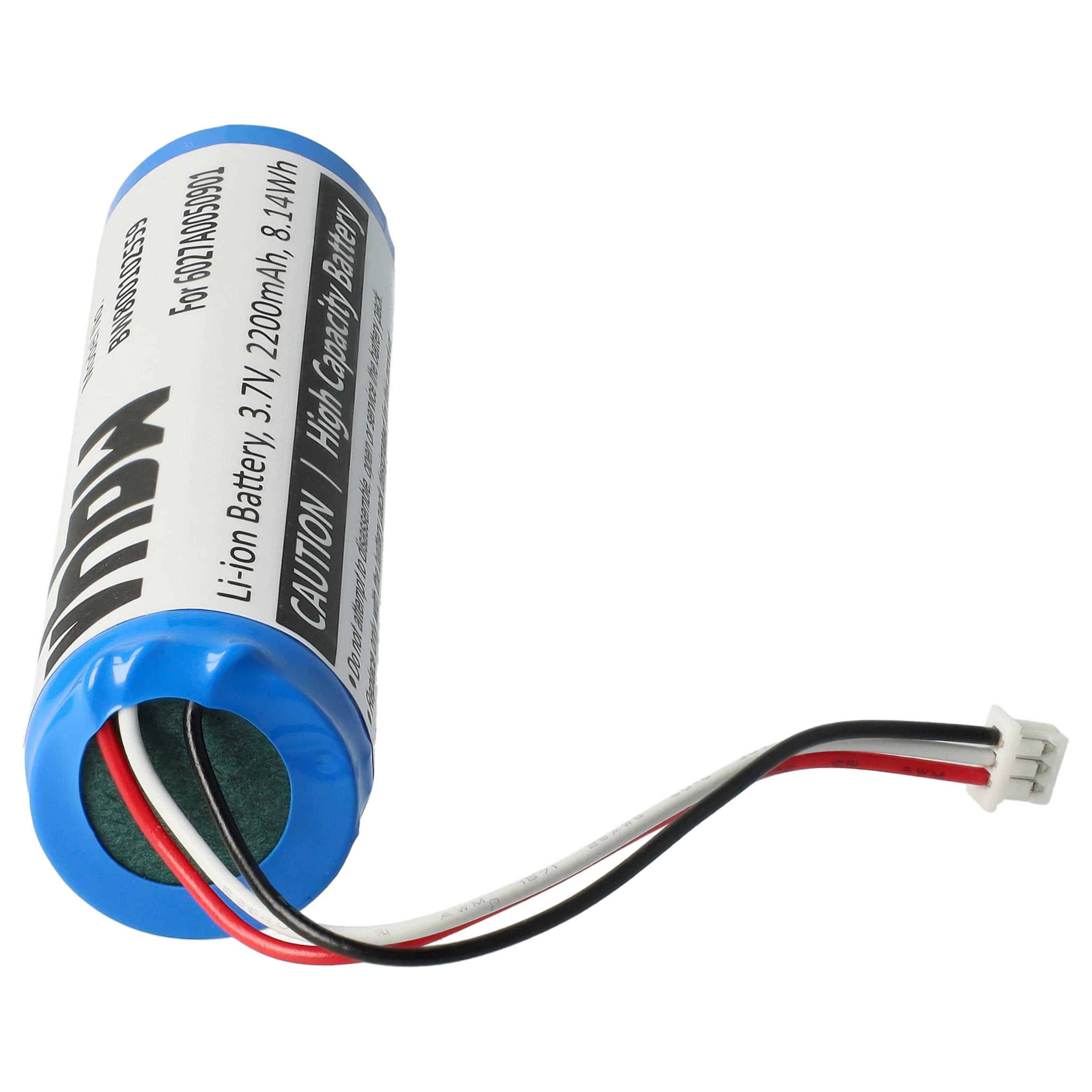 Akumulator do nawigacji GPS zamiennik TomTom MALAGA, 6027A0131301, 6027A0050901, L5 - 2200 mAh 3,7 V Li-Ion